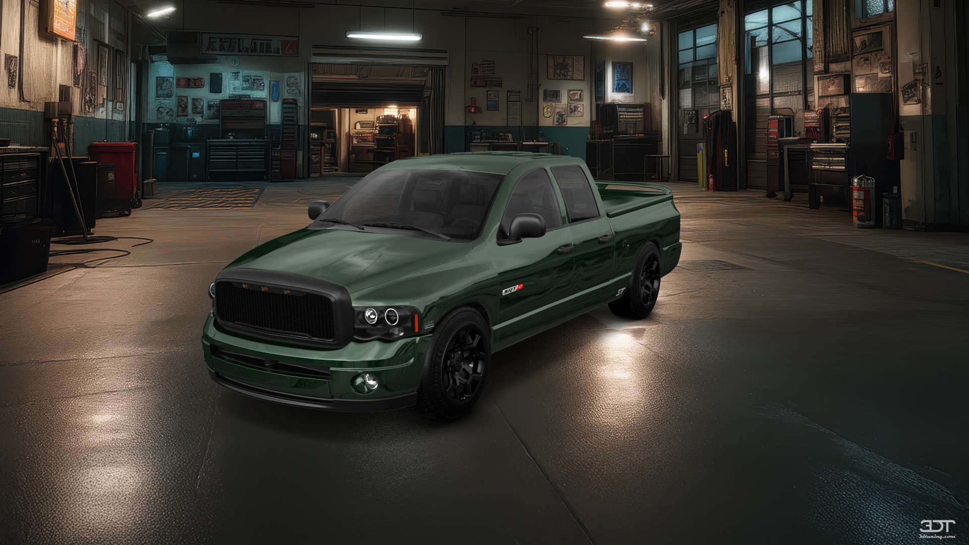 Dodge Ram 1500 6.4 ft box 4 Door pickup truck 2002 tuning
