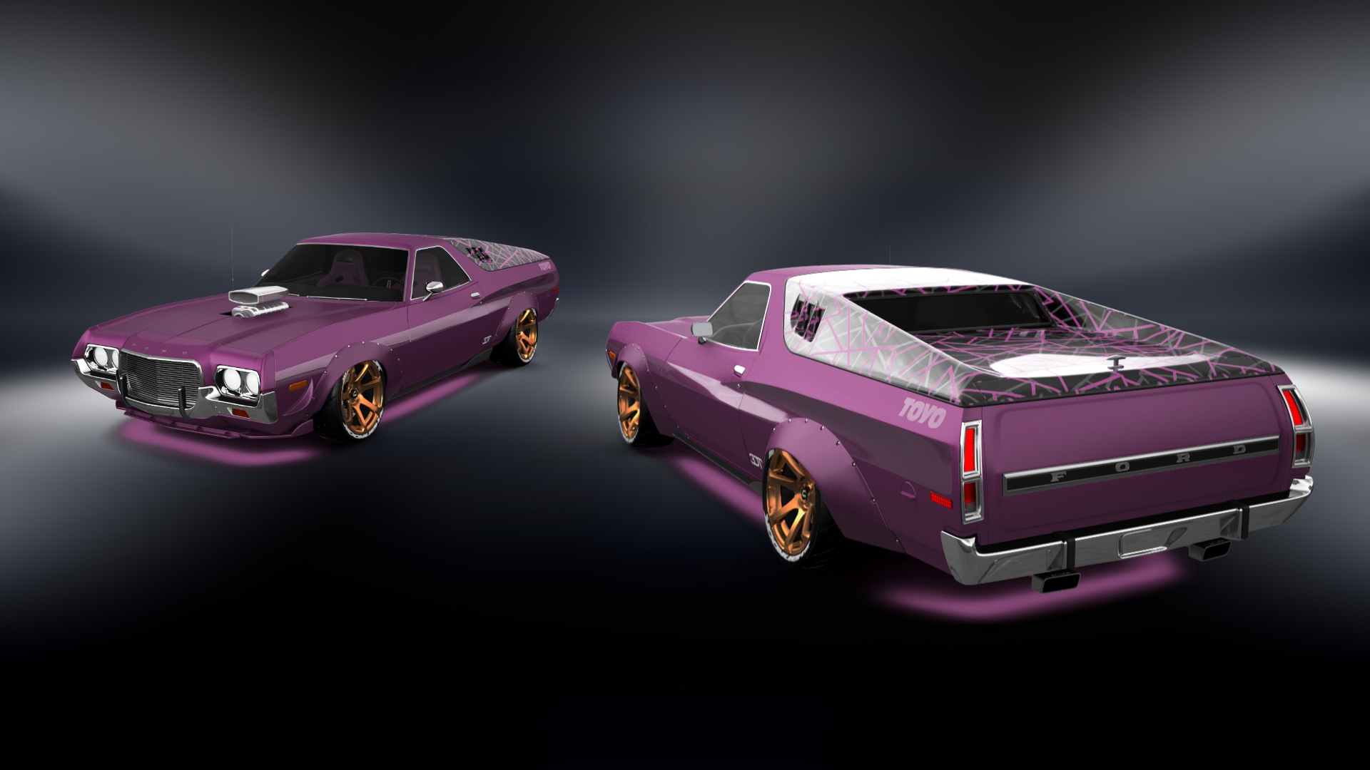 Ford Ranchero 2 Door Coupe 1972 tuning
