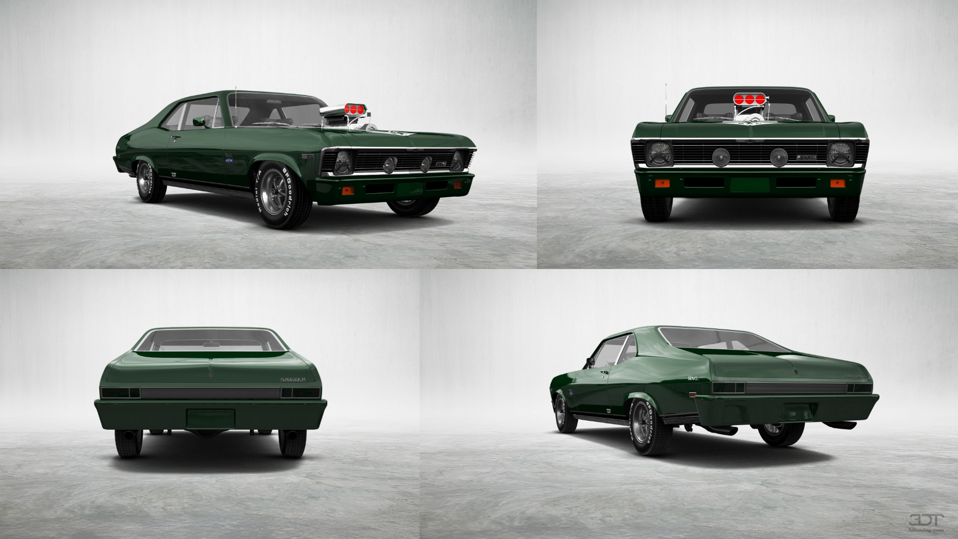 Chevrolet Chevy II Nova 2 Door Coupe 1968