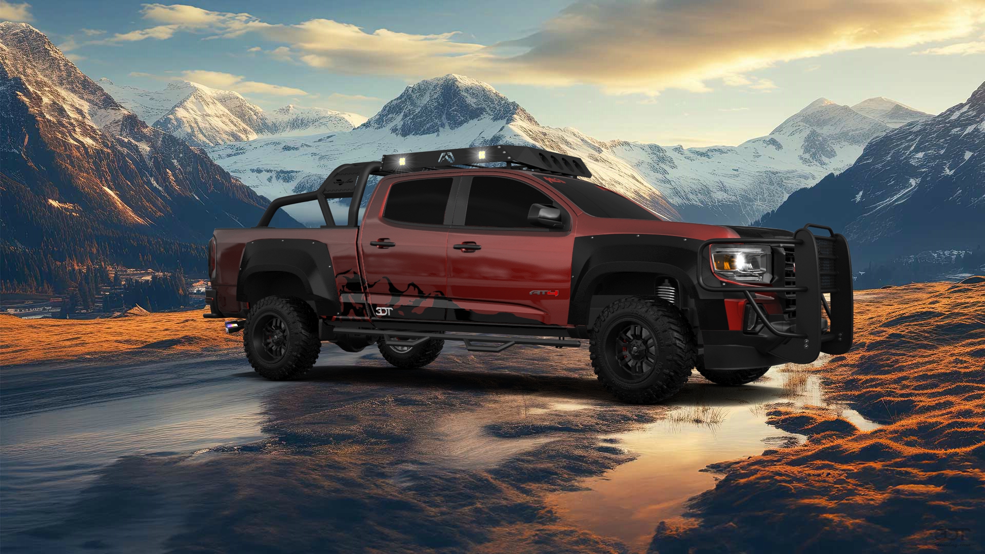 GMC Canyon Crew Cab 4 Door pickup truck 2021 Images