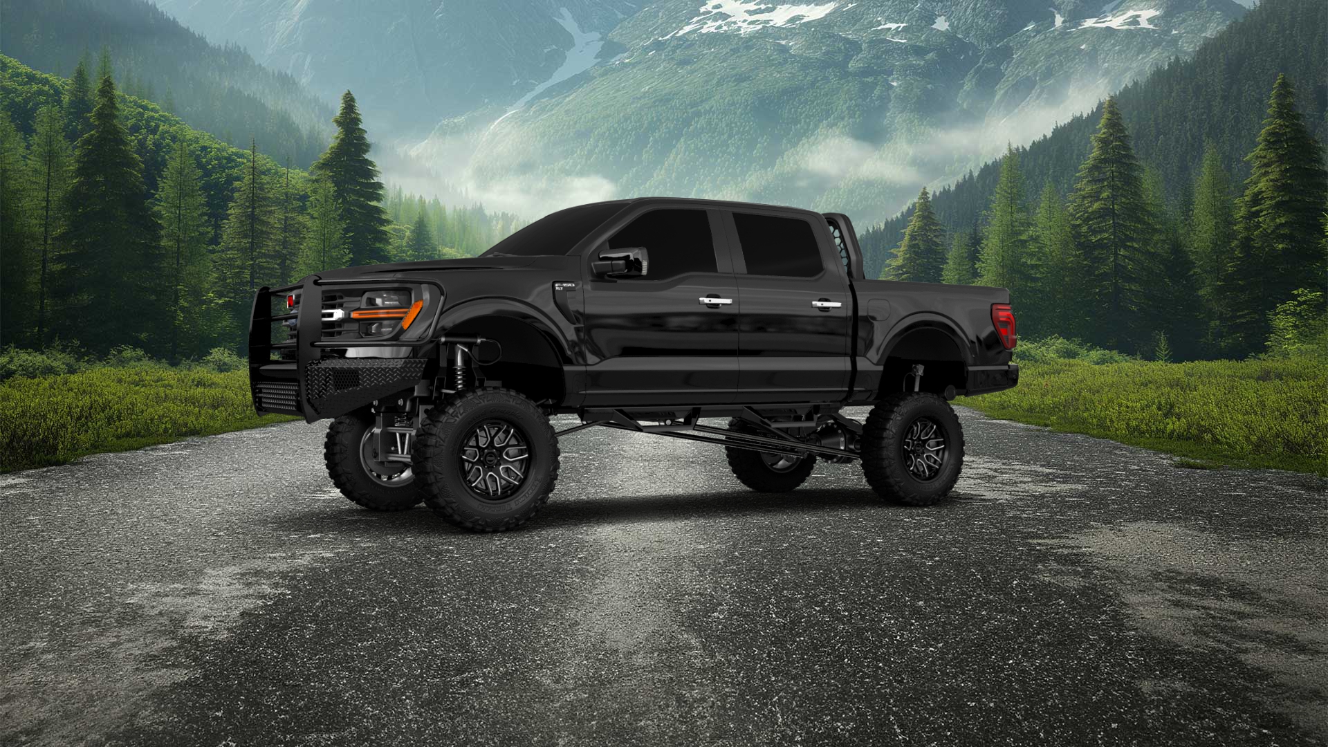 Ford F-150 SuperCrew 4 Door pickup truck 2024 tuning