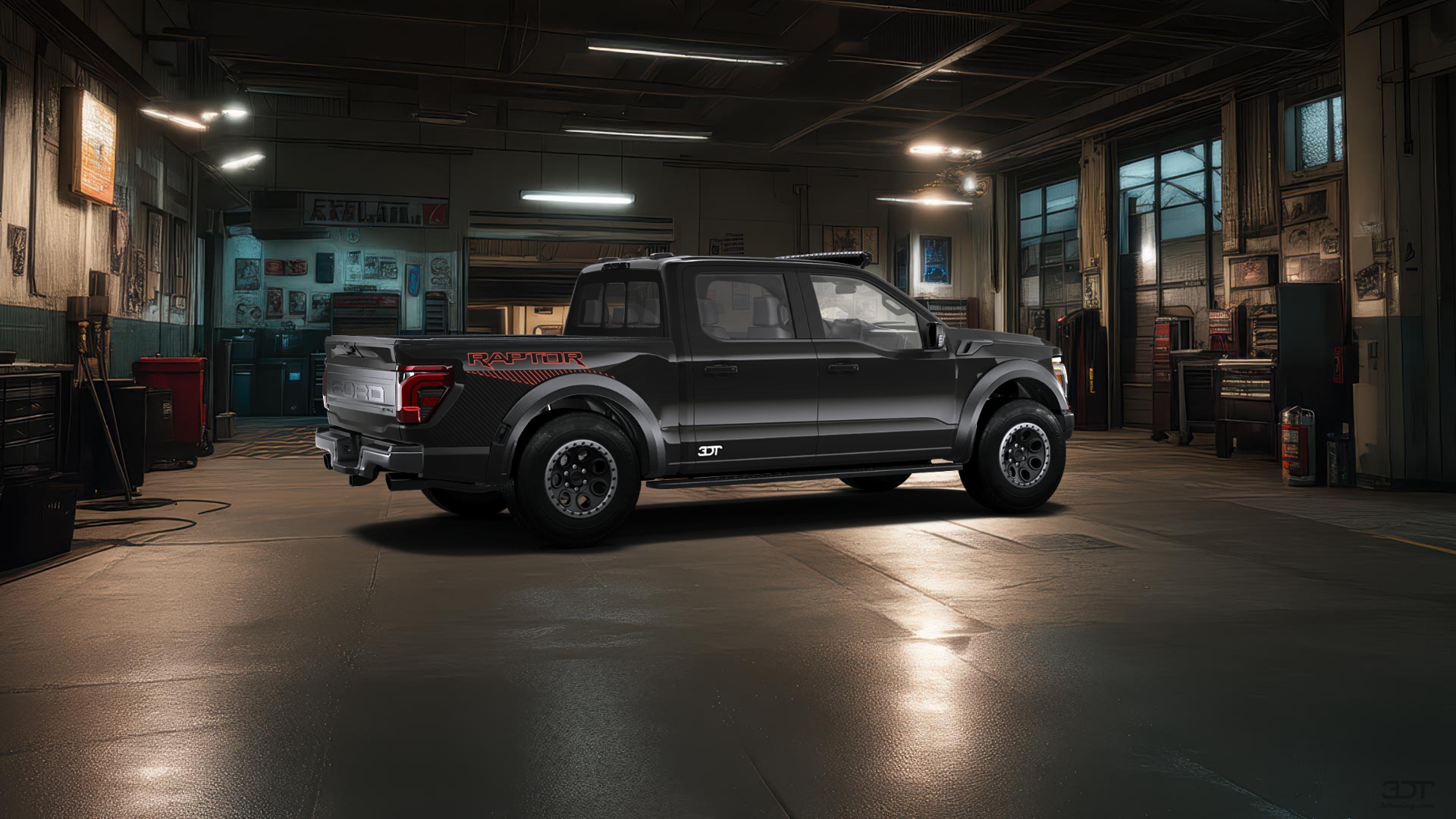 Ford F-150 Raptor 4 Door pickup truck 2024 tuning