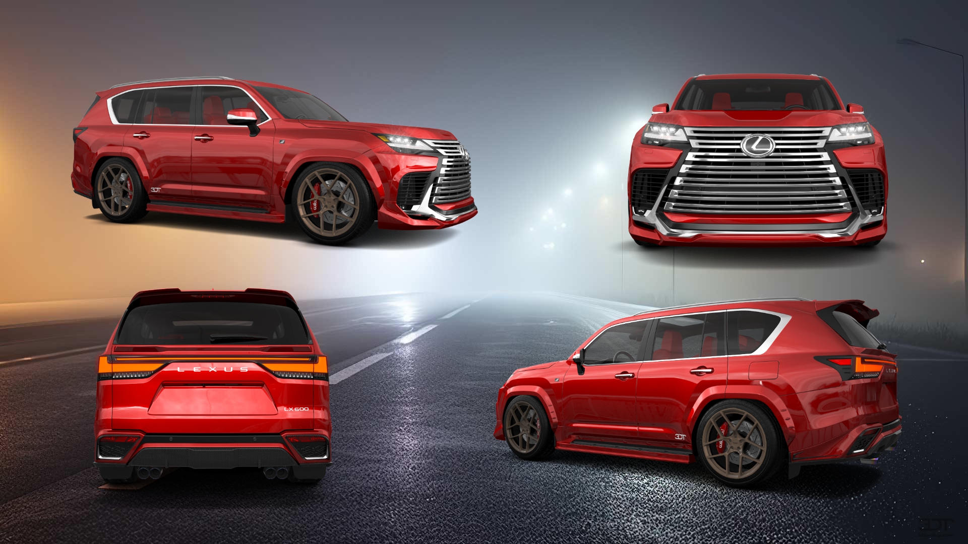 Lexus LX 600 5 Door SUV 2021 tuning