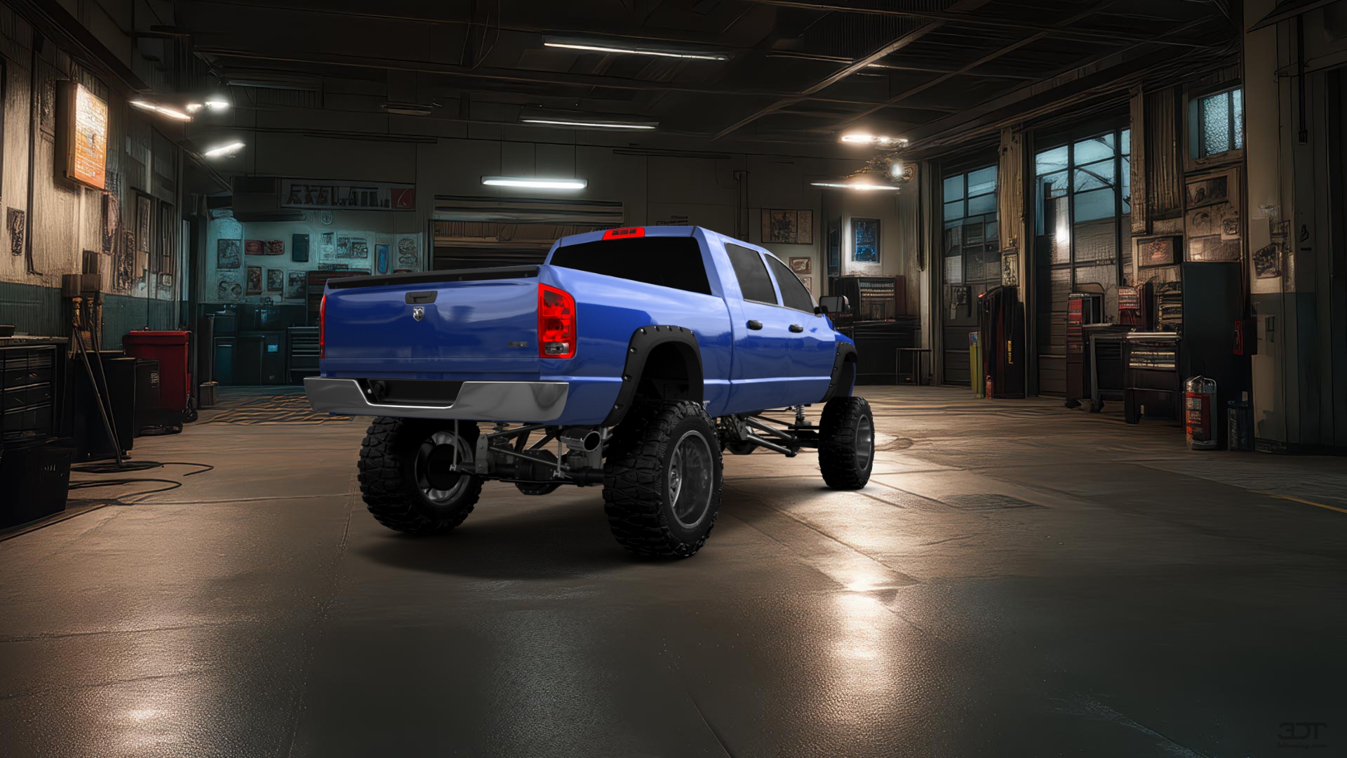 Dodge Ram 2500 4 Door pickup truck 2007 tuning