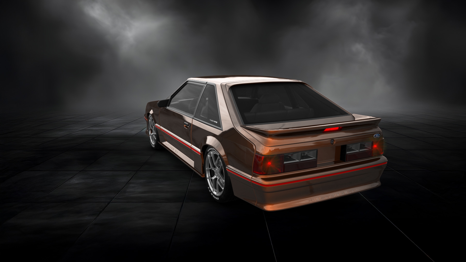 Ford Mustang 3 Door Hatchback 1988 Images