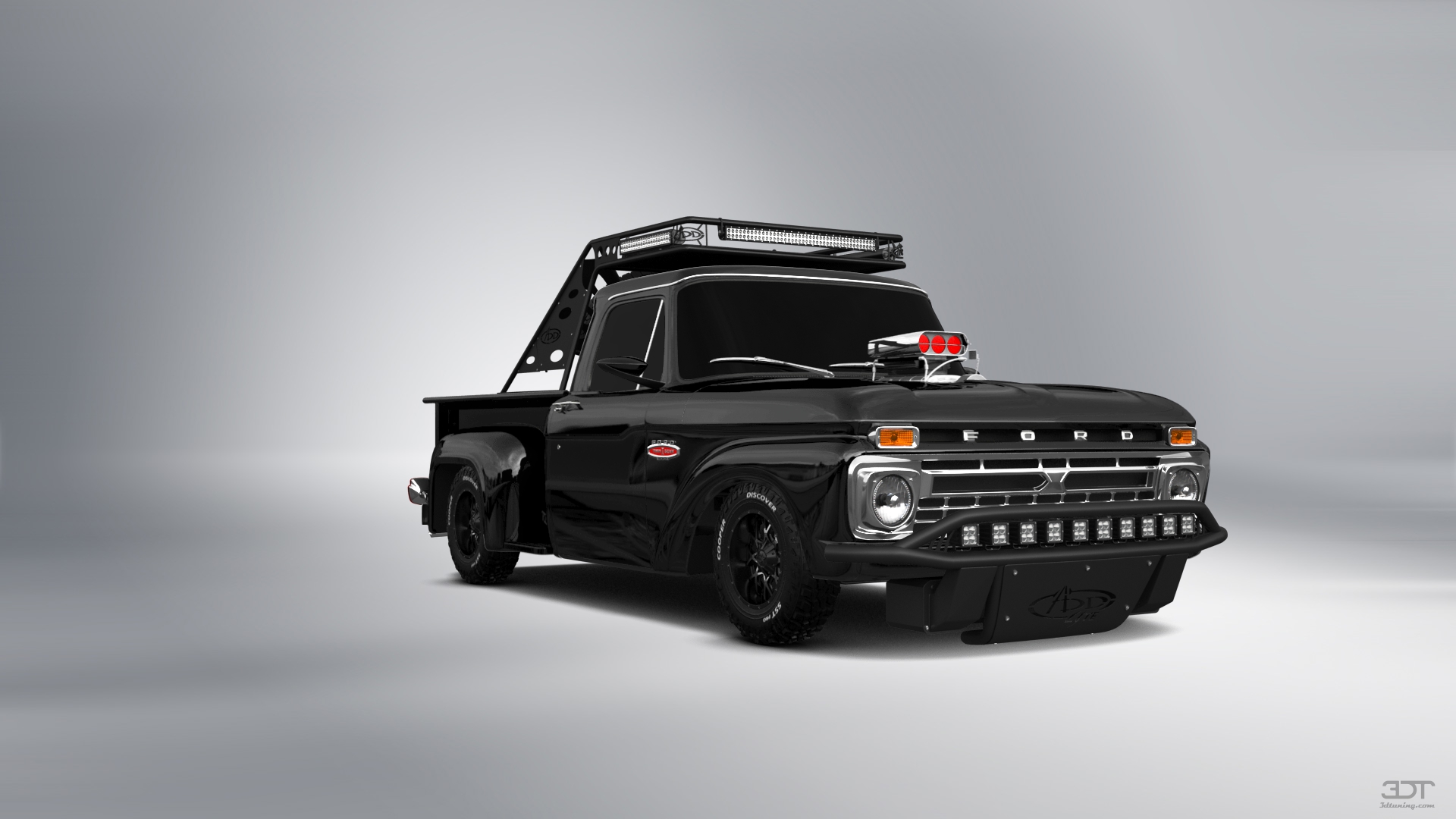 Ford F-100 Flareside 2 Door pickup truck 1961 tuning