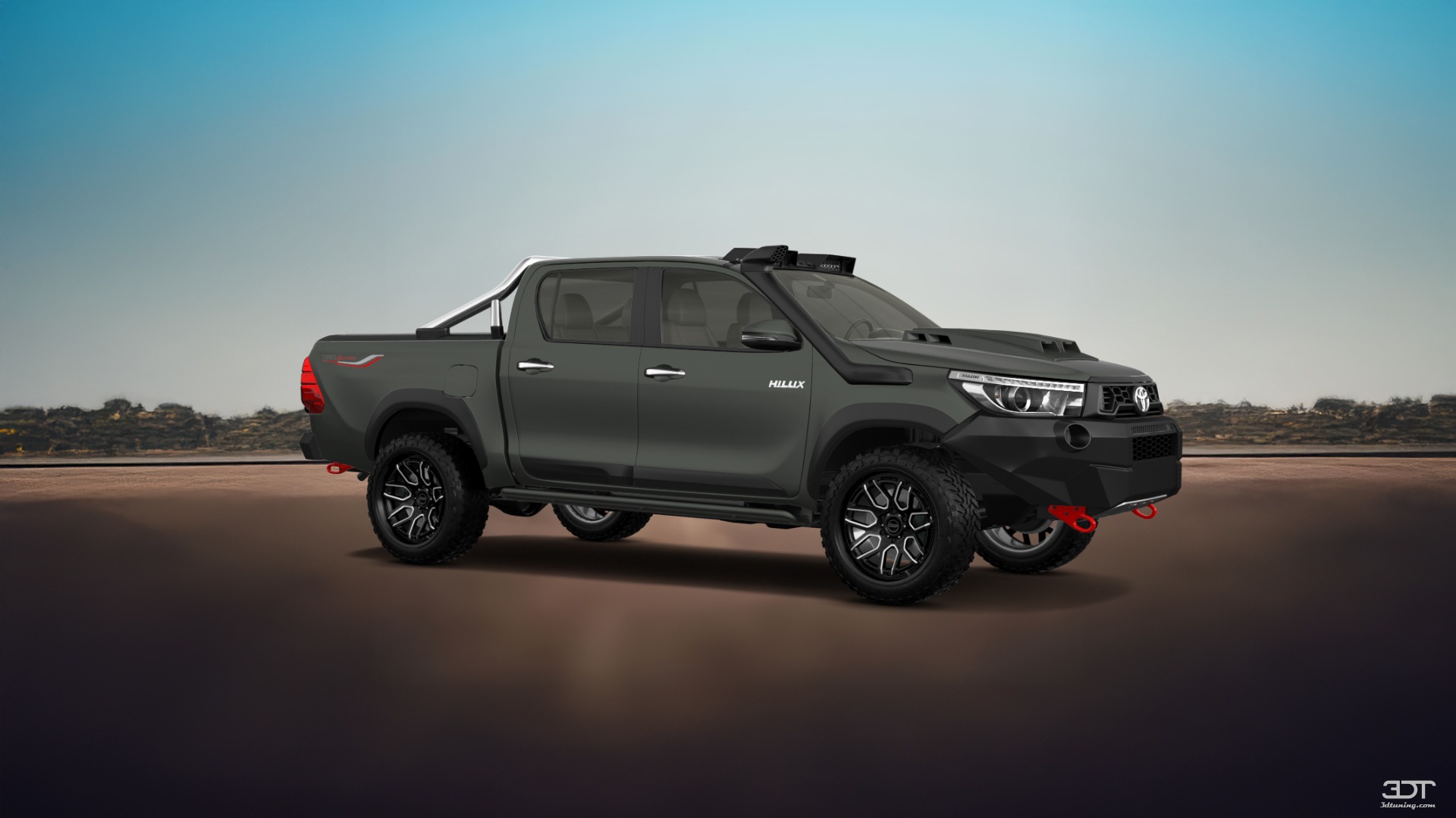 Toyota Hilux Double Cab 4 Door pickup truck 2015 tuning