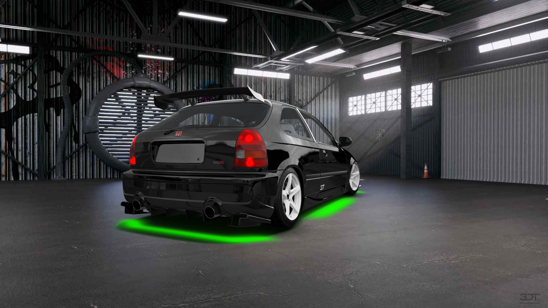 Honda Civic 3 Door Hatchback 1997 Images