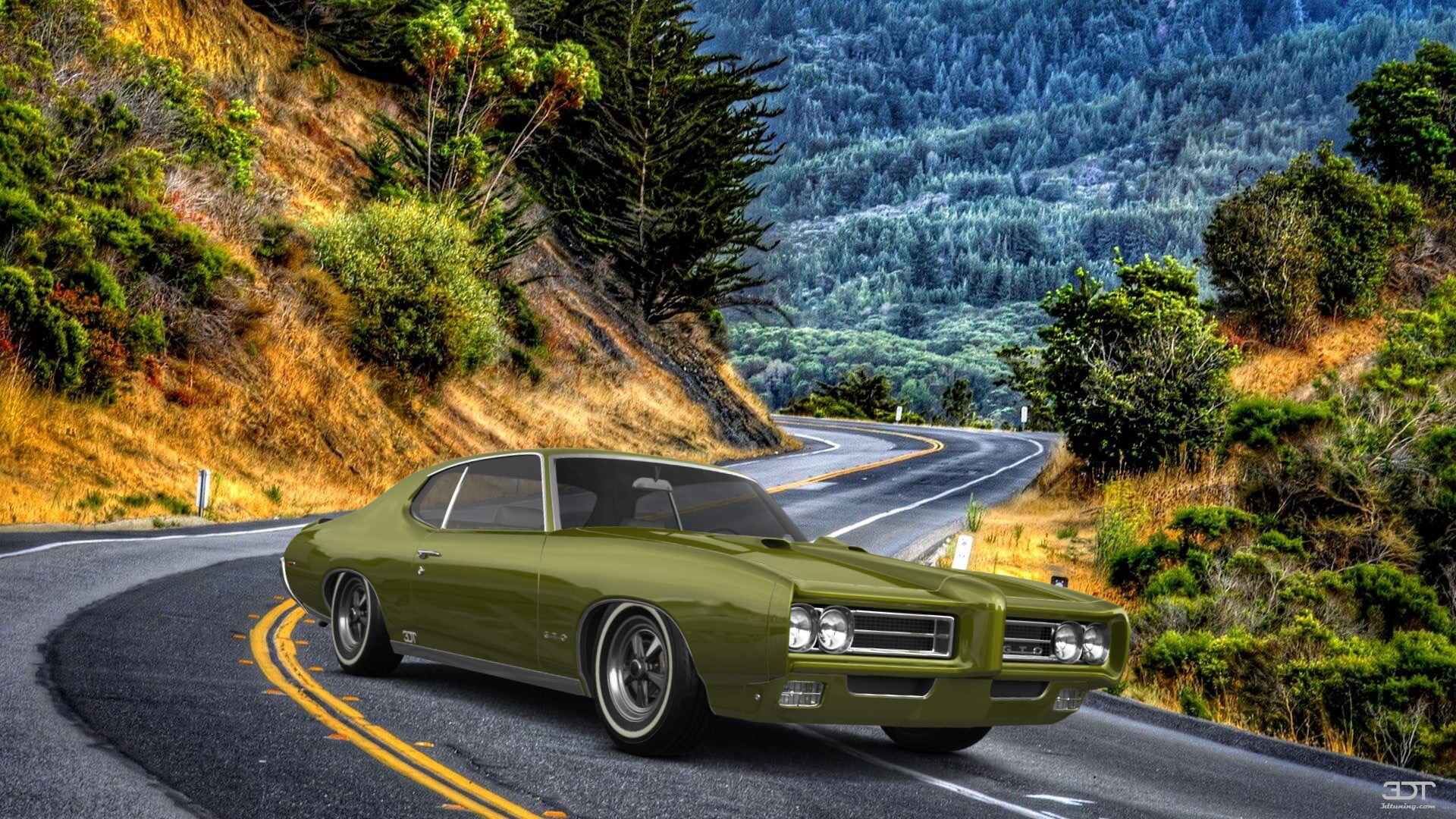 Pontiac GTO 2 Door Coupe 1969 tuning