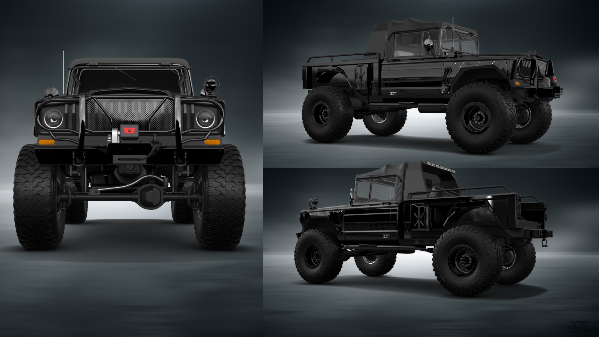Jeep Kaiser M715 2 Door pickup truck 1968