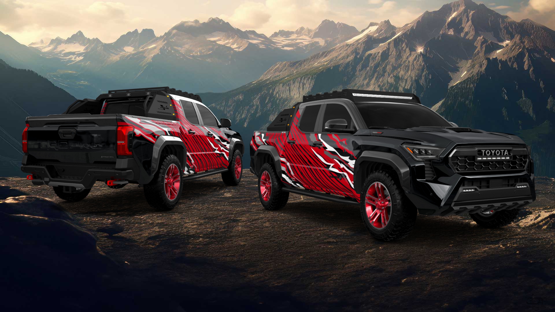 Toyota Tacoma Crew Cab 4 Door pickup truck 2024 Images