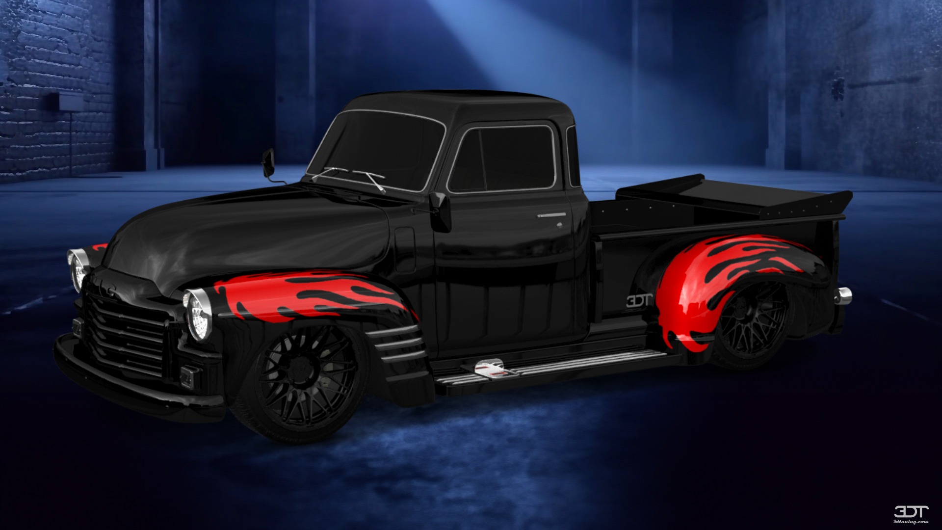 GMC 100 Stepside 2 Door pickup truck 1954 tuning