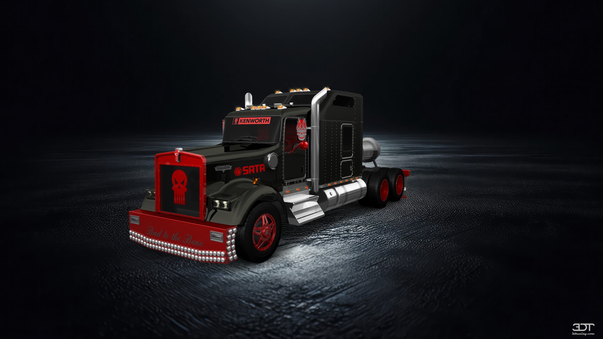 Kenworth W900 Sleeper Cab Truck 2015