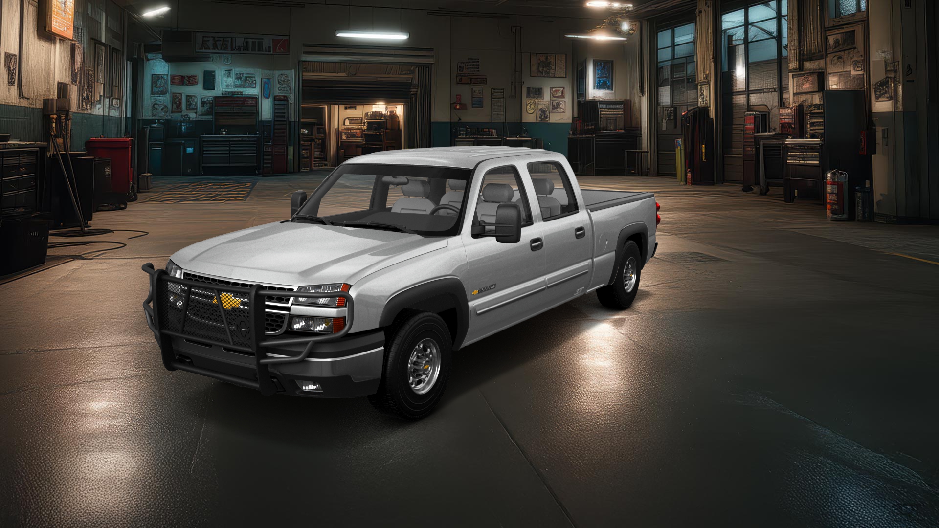 Chevrolet Silverado 2500 HD Long Box 4 Door pickup truck 2002 tuning