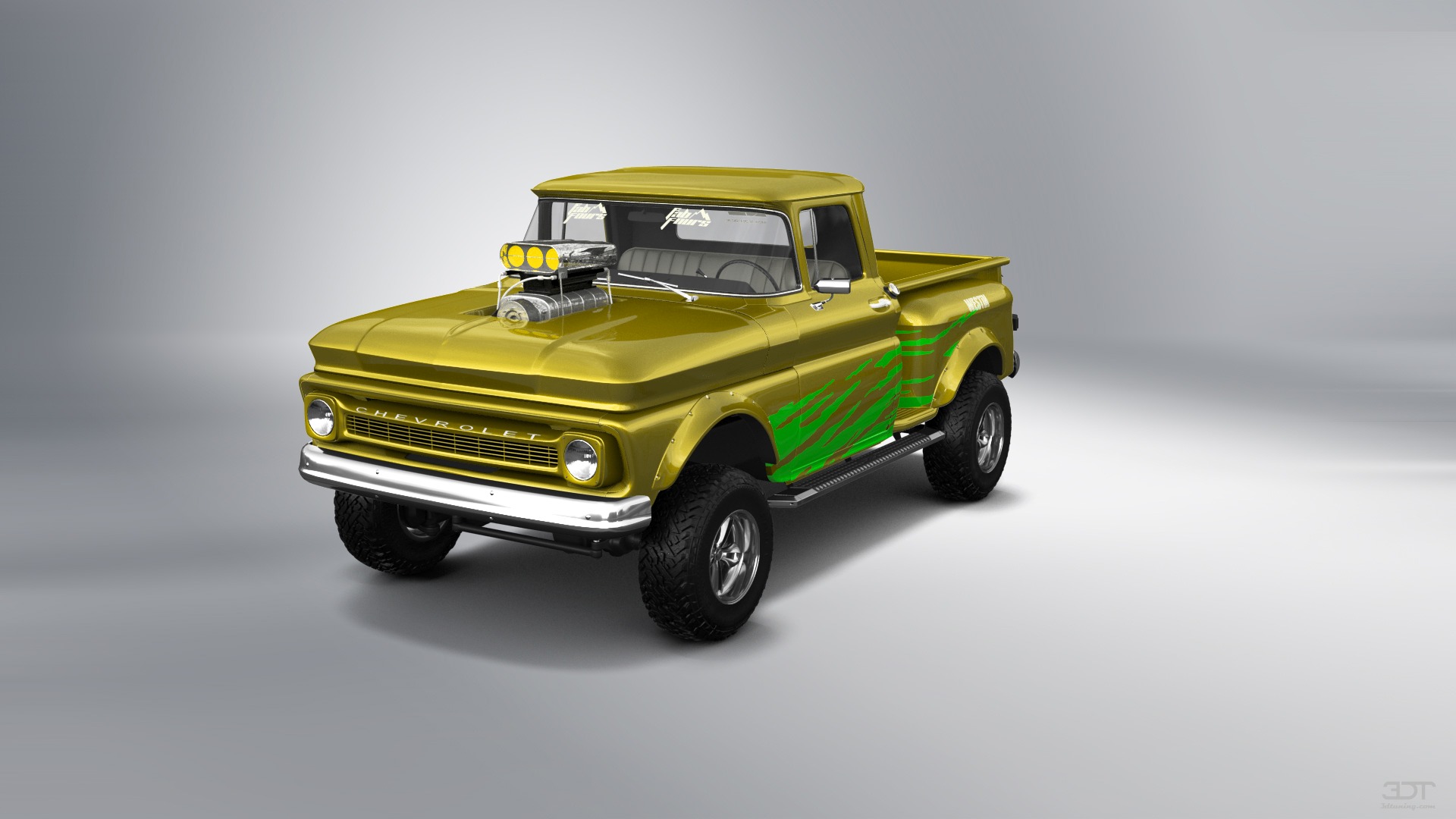Chevrolet C-10 Stepside 2 Door pickup truck 1963