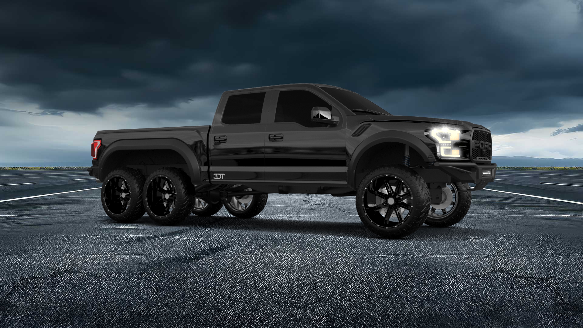 Ford Hennessey VelociRaptor 6x6 Truck 2017 tuning