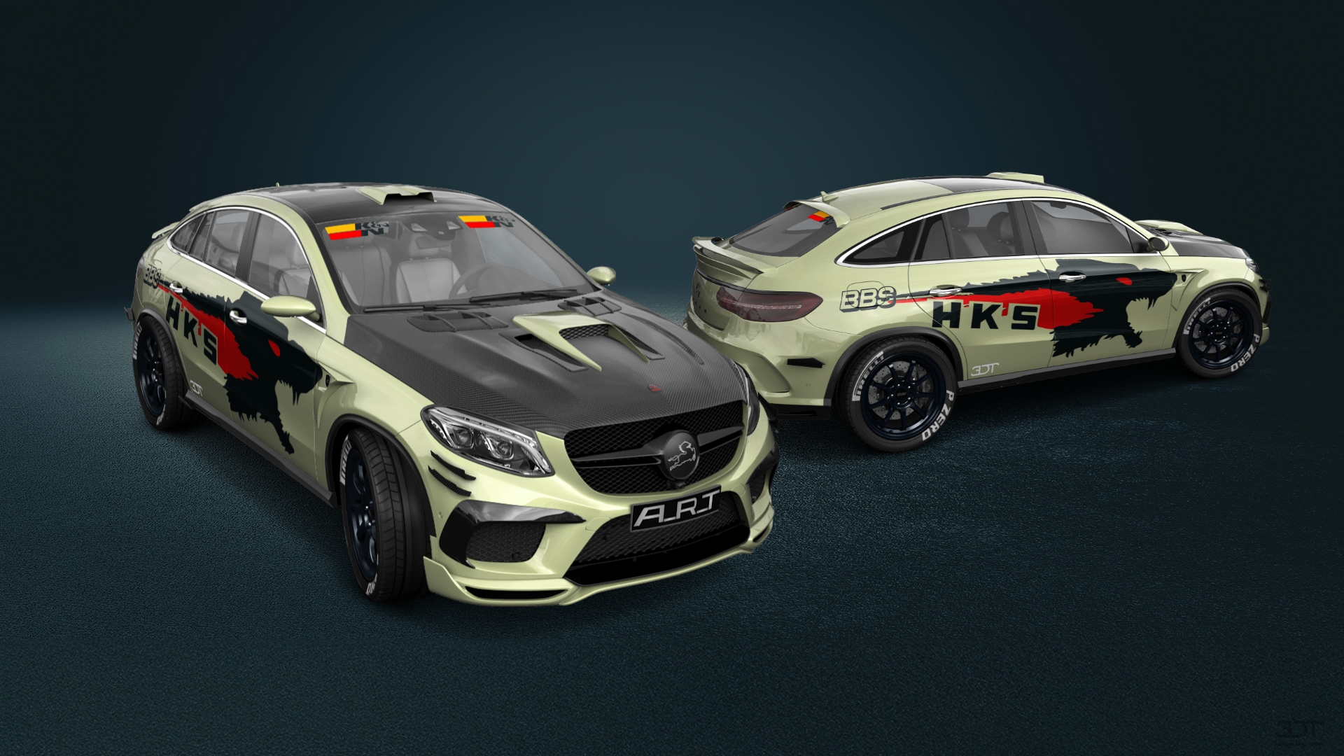 Mercedes GLE Coupe SUV 2016 tuning