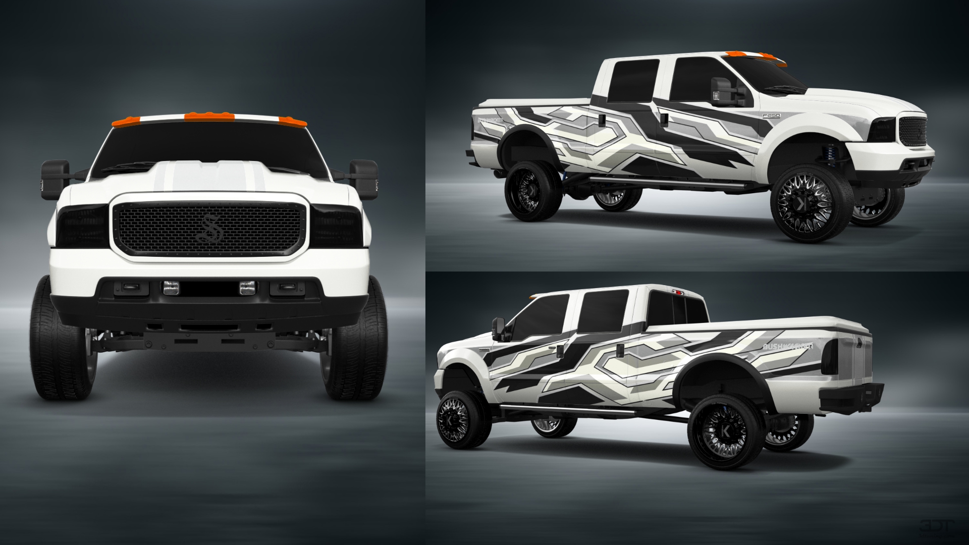 Ford F-250 Crew Cab 4 Door pickup truck 1999 tuning