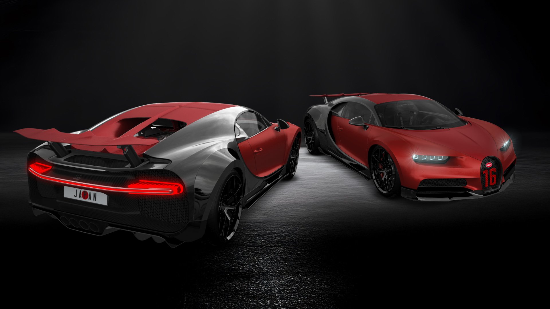 Bugatti Chiron 2 Door Coupe 2016