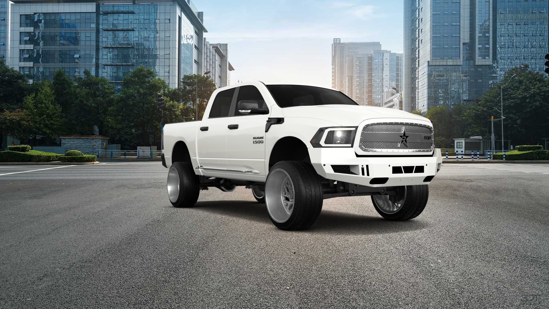 Dodge Ram 1500 5.7' box 4 Door pickup truck 2010