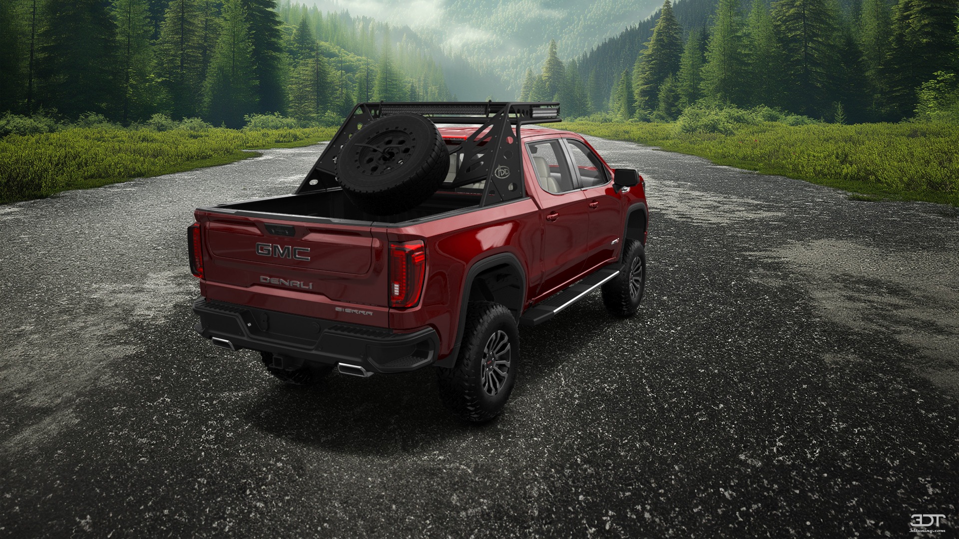 GMC Sierra 1500 Crew Cab 5.8 ft box 4 Door pickup truck 2023 tuning