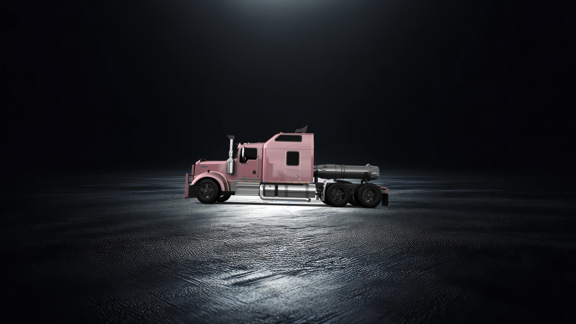 Kenworth W900 Sleeper Cab Truck 2015