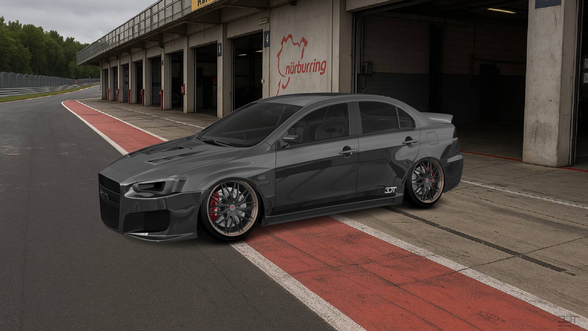 Mitsubishi Lancer Evolution X Sedan 2008