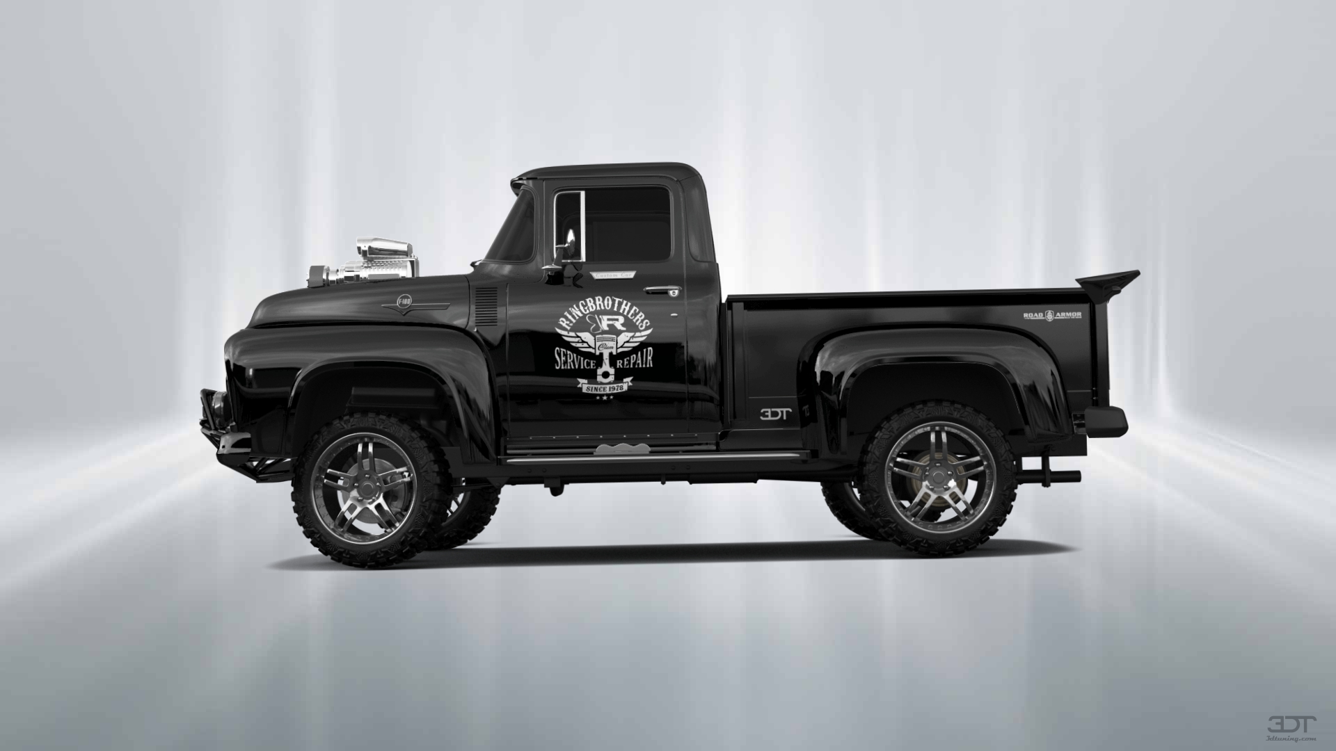 Ford F-100 2 Door truck 1956 tuning