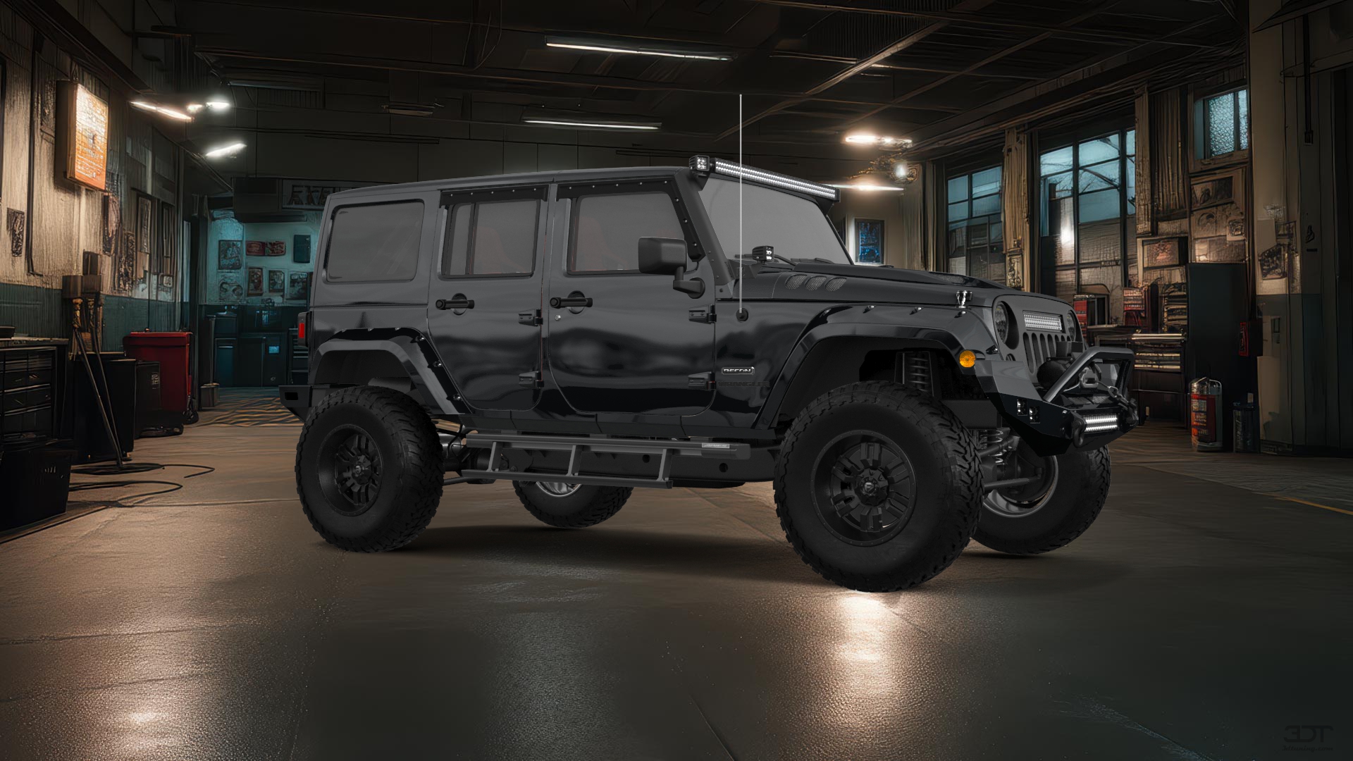 Jeep Wrangler Unlimited JK Rubicon Recon 4 Door SUV 2017 tuning