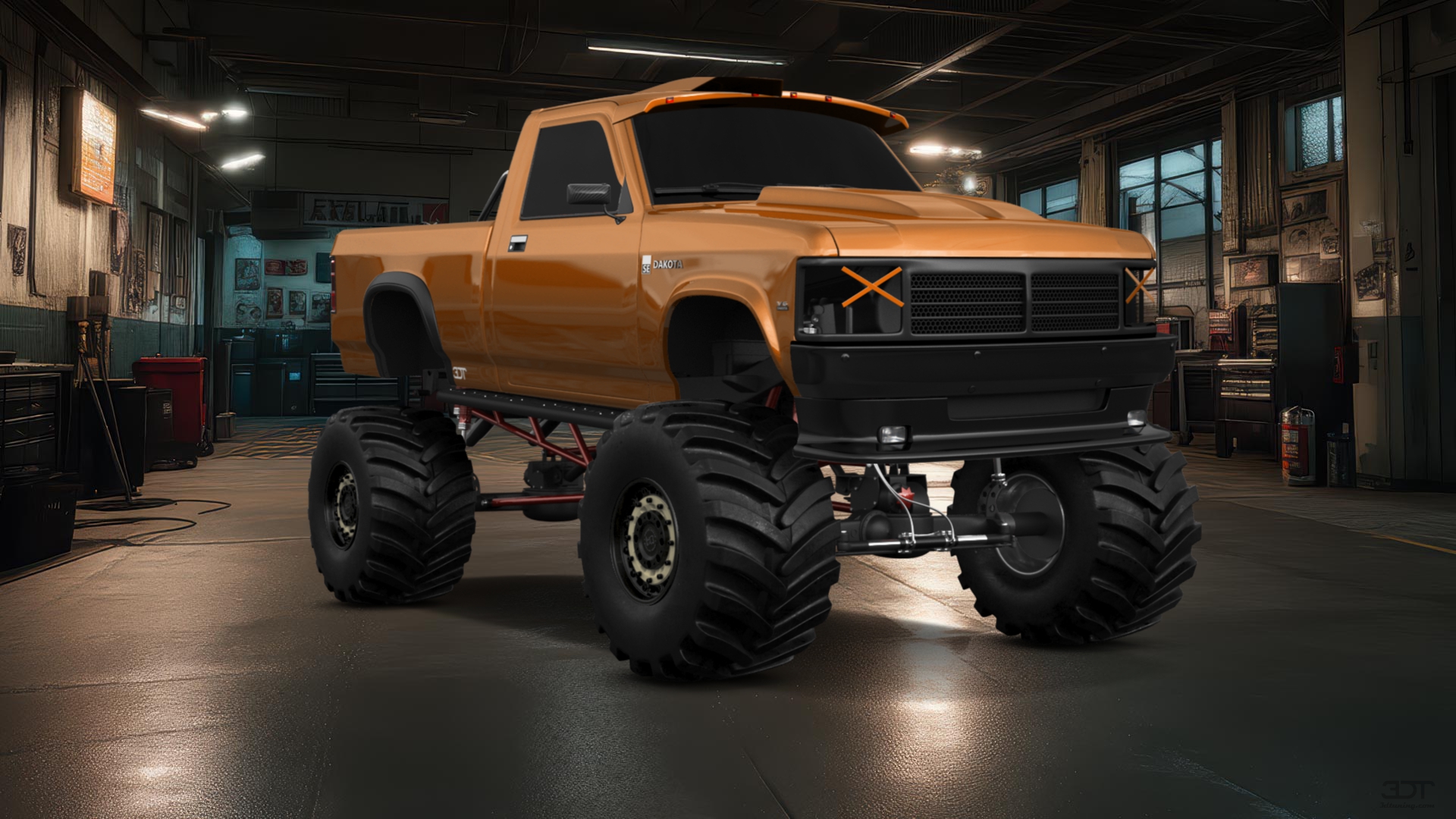 Dodge Dakota Regular Cab 2 Door pickup truck 1987 tuning