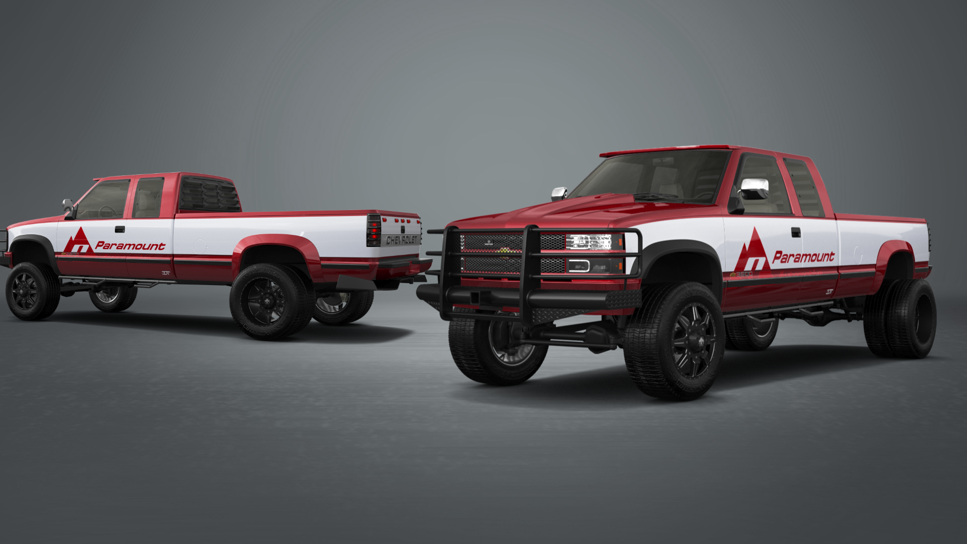 Chevrolet K3500 Extended Cab Pickup Truck 1988