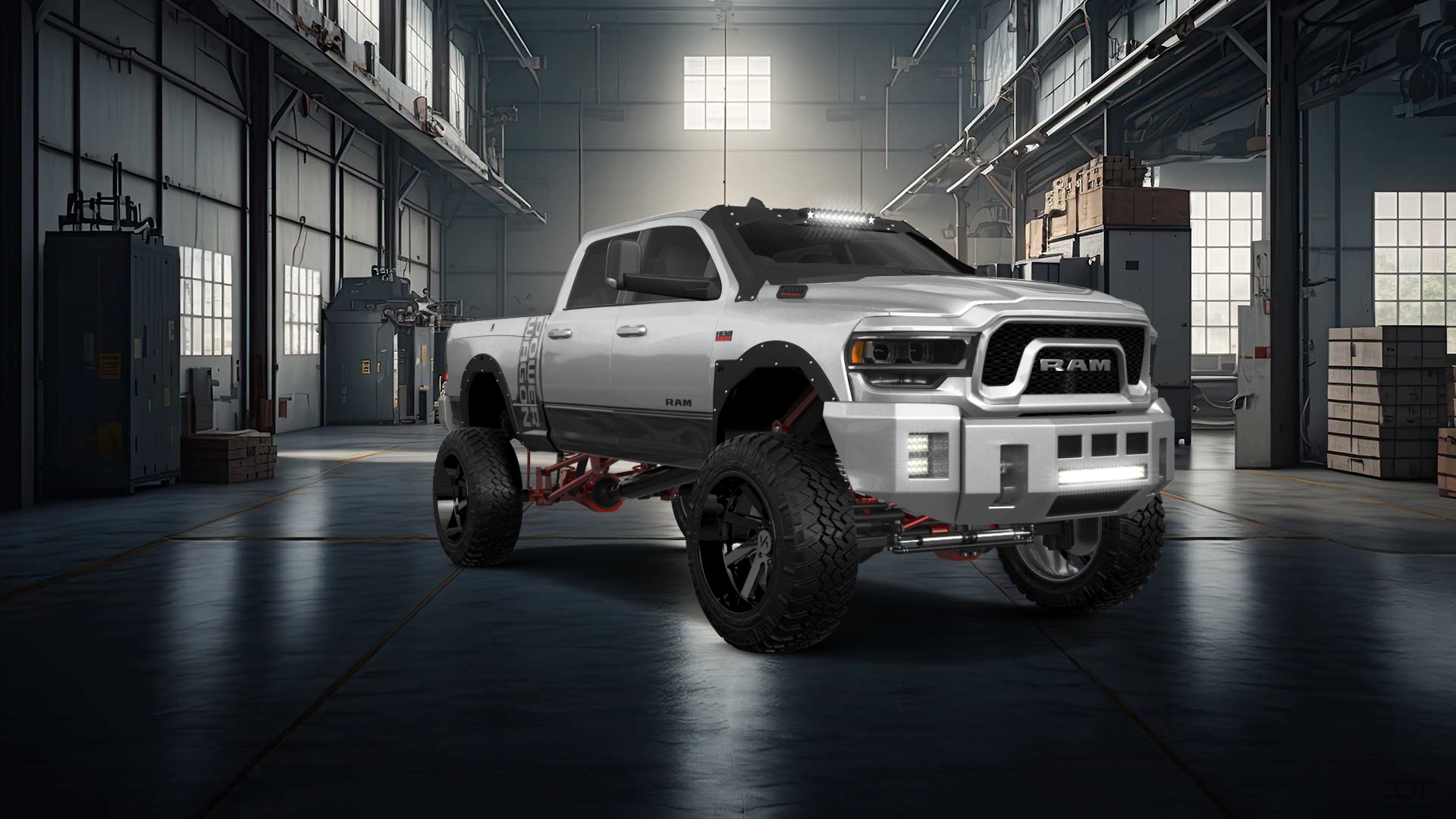 Dodge Ram 2500 4 Door pickup truck 2020 tuning