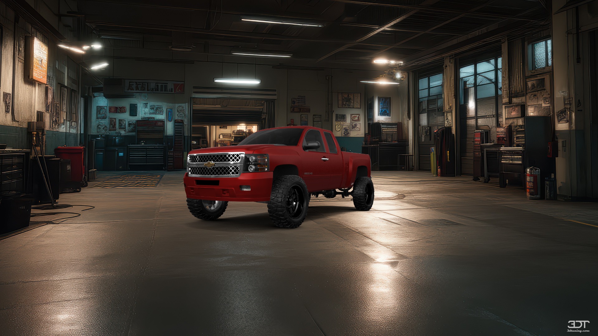 Chevrolet Silverado 2500 HD Extended Cab Pickup Truck 2007