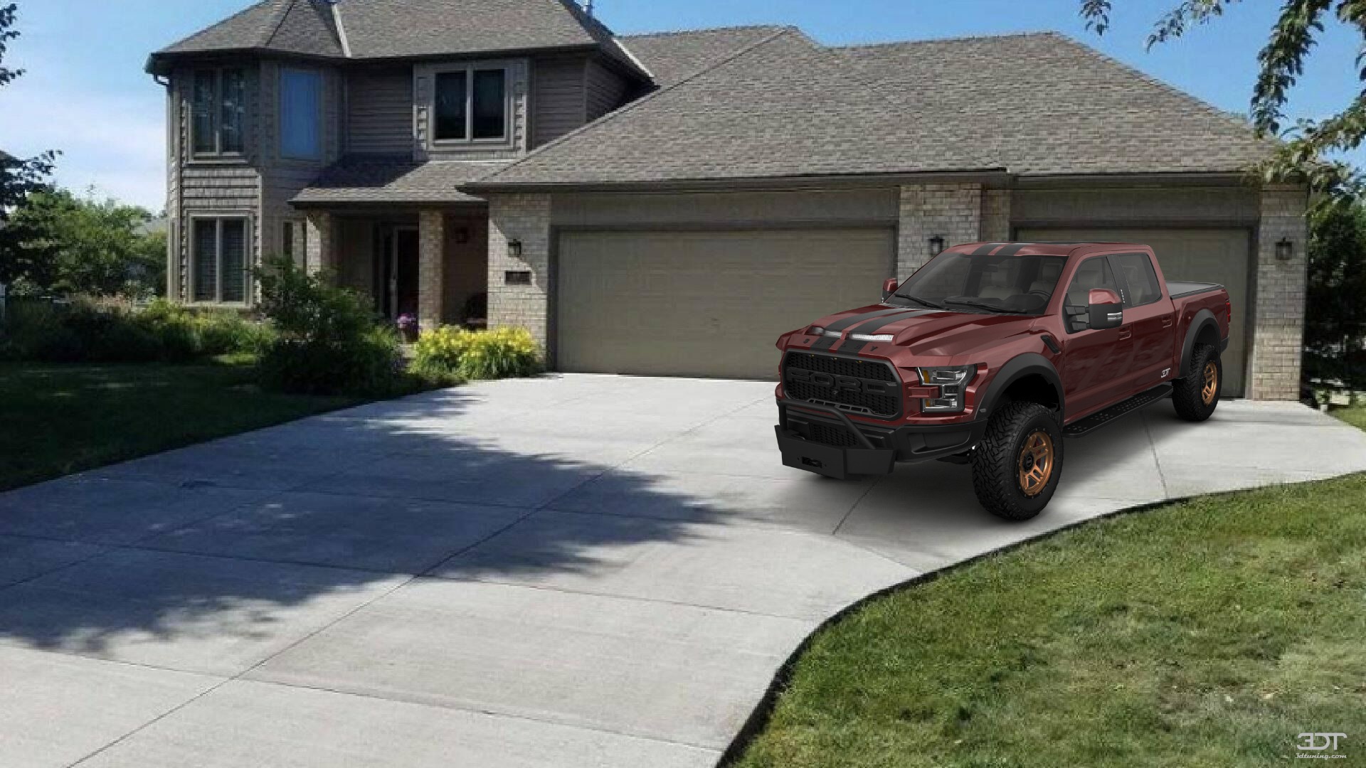 Ford F-150 Raptor 4 Door pickup truck 2017 tuning