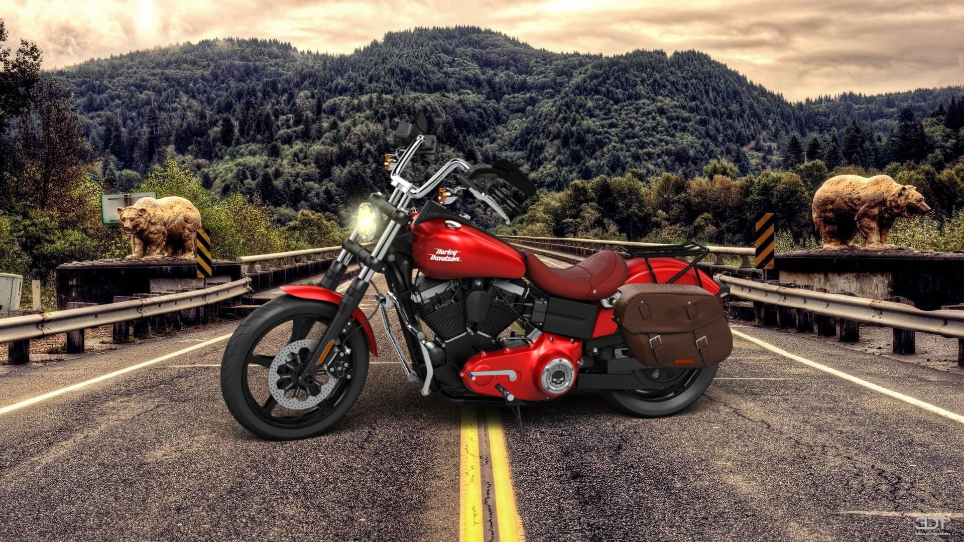 Harley-Davidson Dyna Street Bob Cruiser 2015