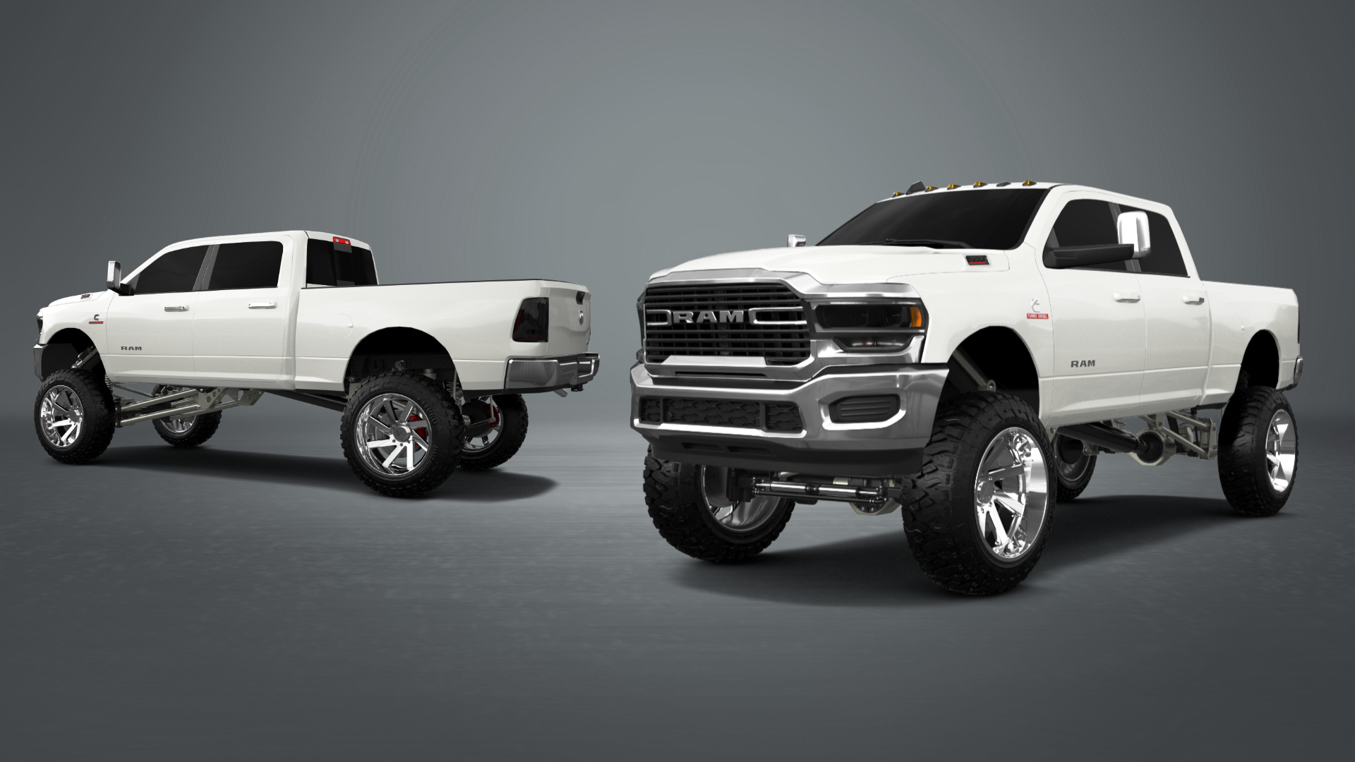 Dodge Ram 2500 4 Door pickup truck 2020 tuning