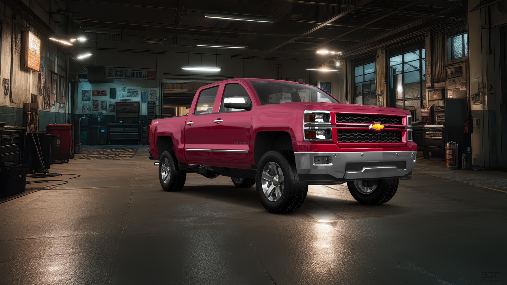 Chevrolet Silverado 1500 4 Door pickup truck 2014 tuning