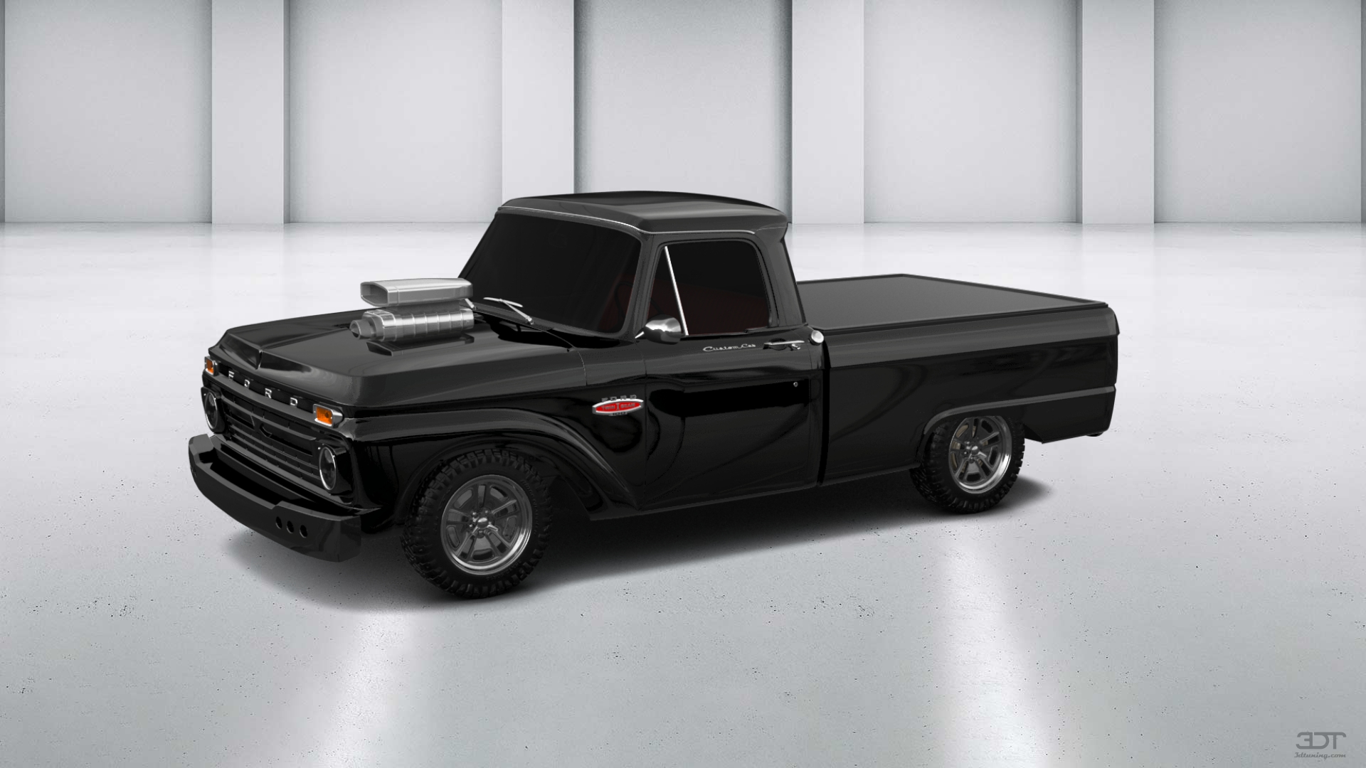 Ford F-100 Custom Cab 2 Door pickup truck 1966