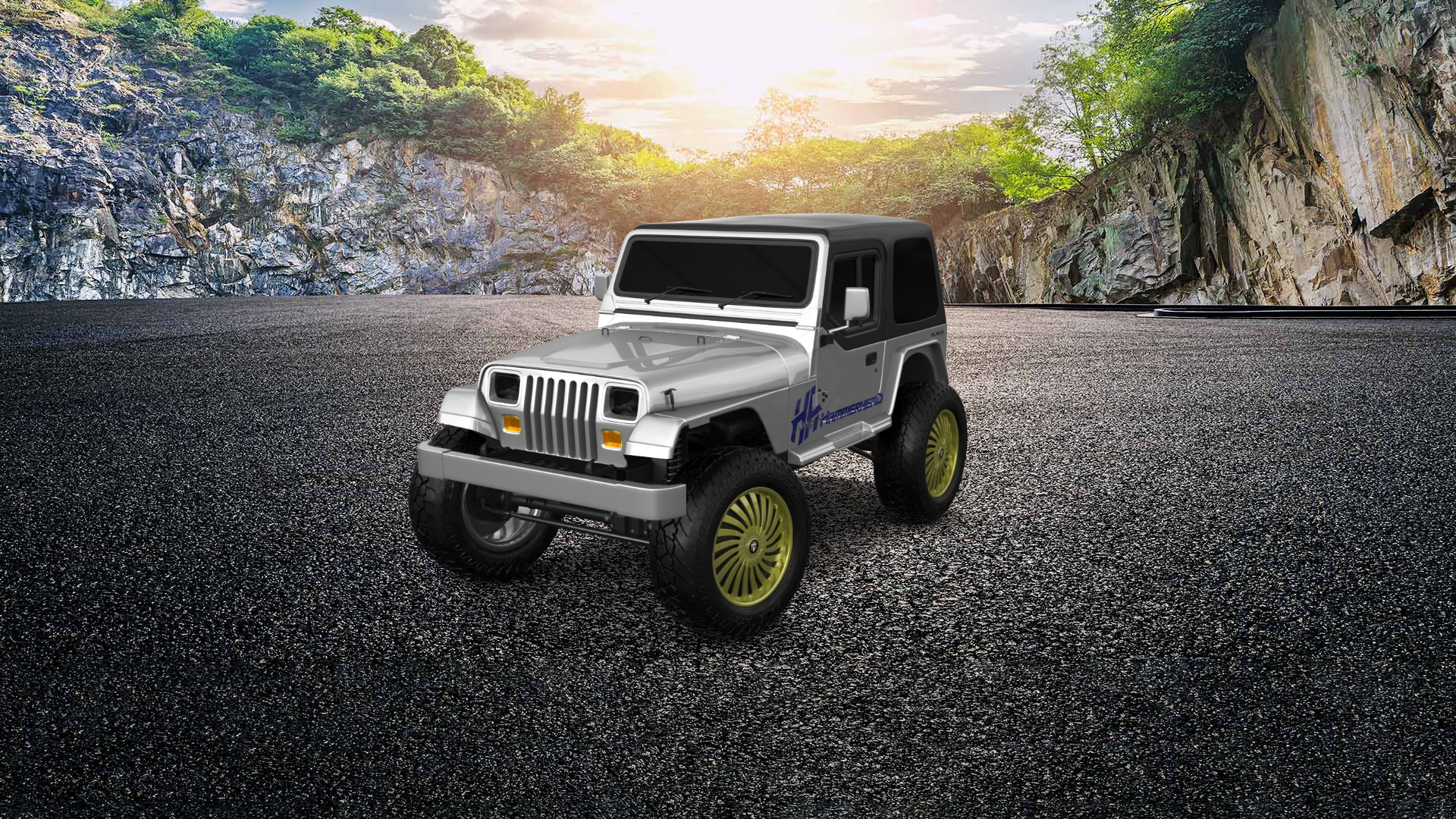 Jeep Wrangler YJ 2 Door SUV 1990 tuning