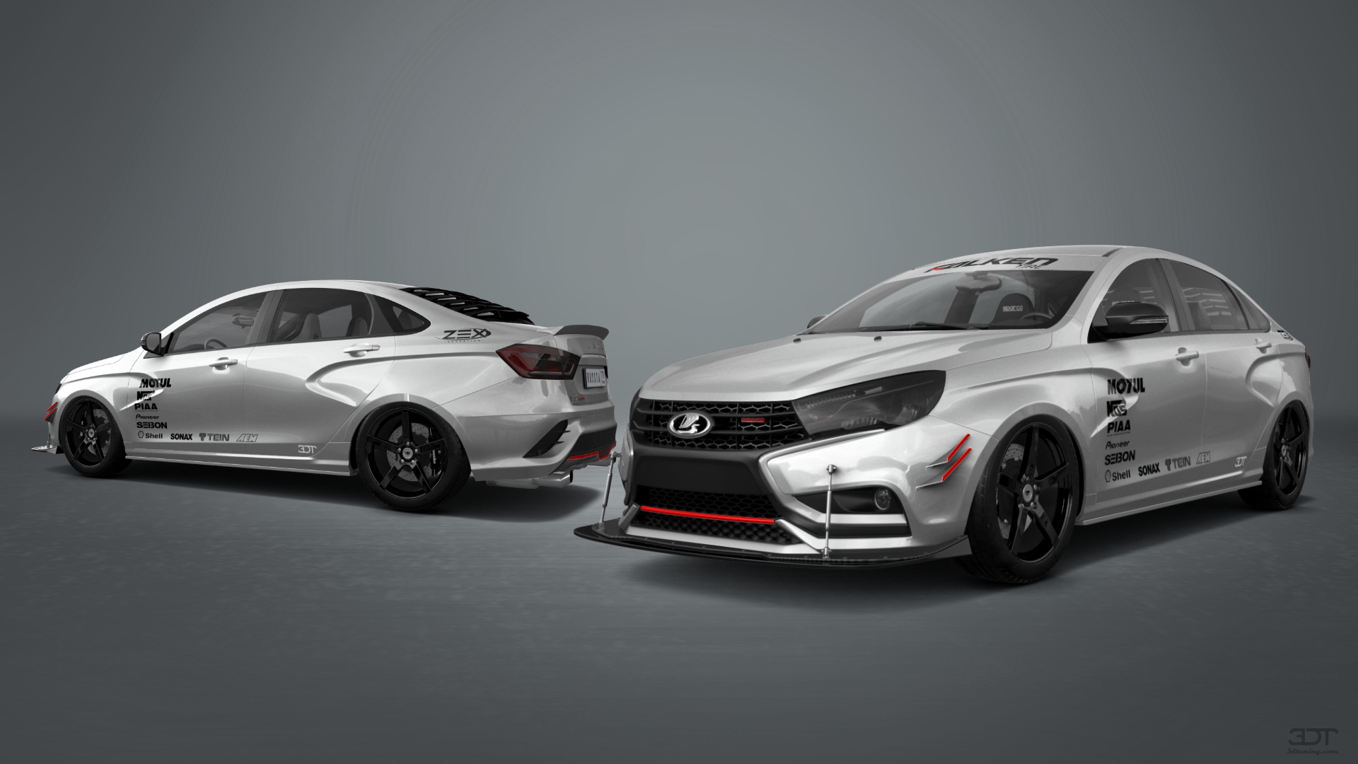 Lada Vesta 4 Door Saloon 2016 tuning
