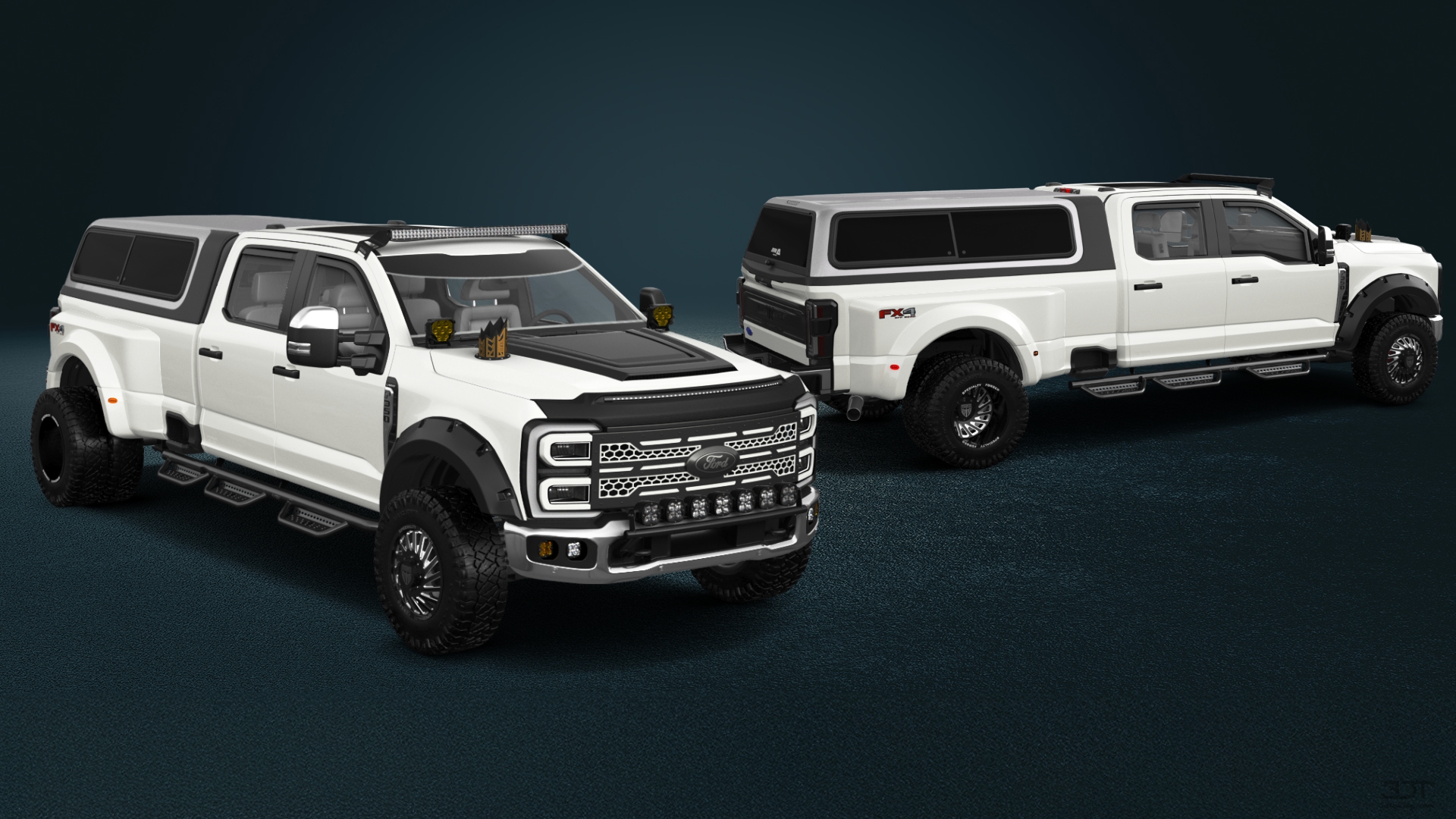 Ford F-350 DRW Crew Cab 4 Door pickup truck 2023 tuning