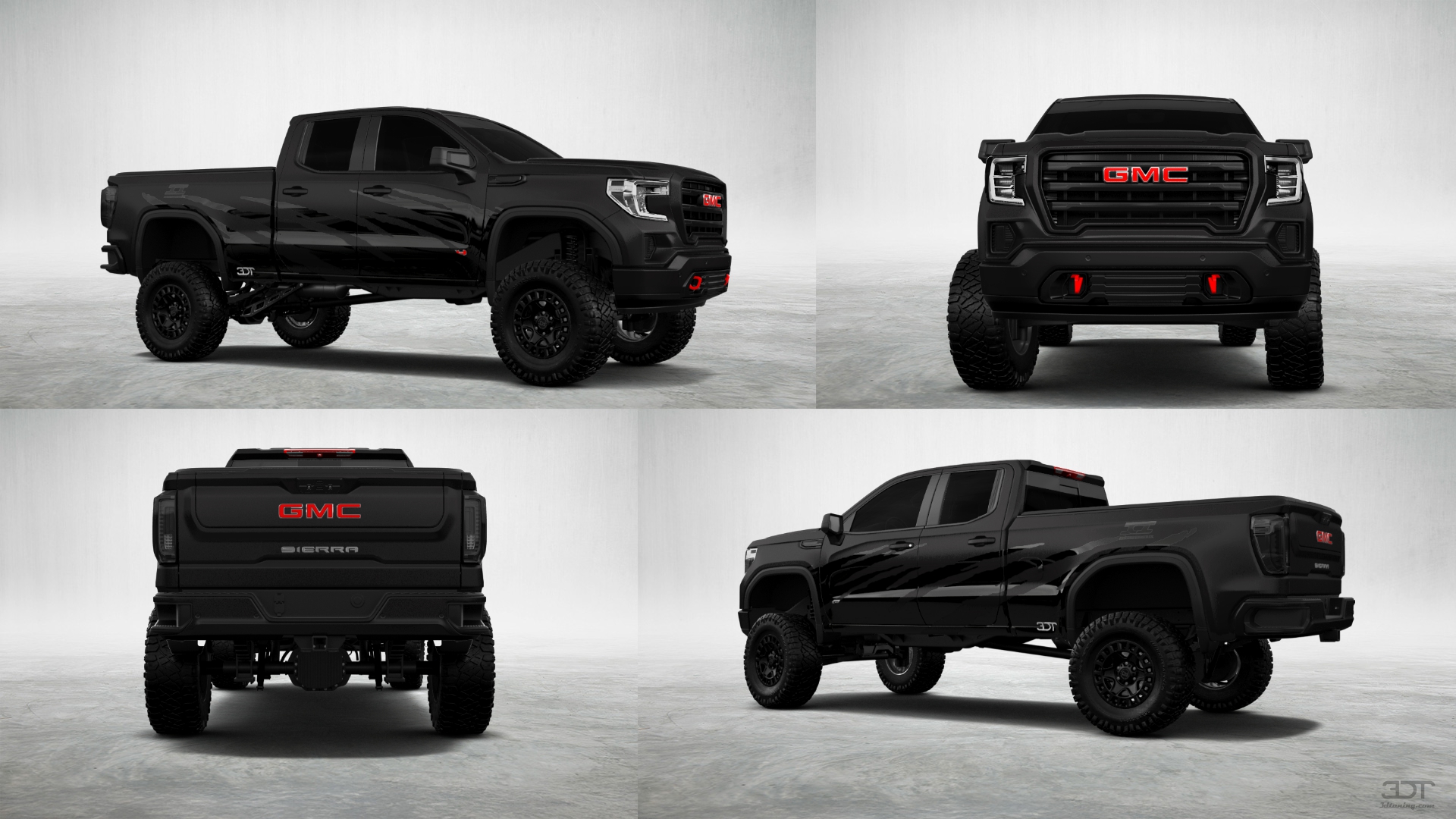 GMC Sierra 1500 4 Door pickup truck 2019 tuning