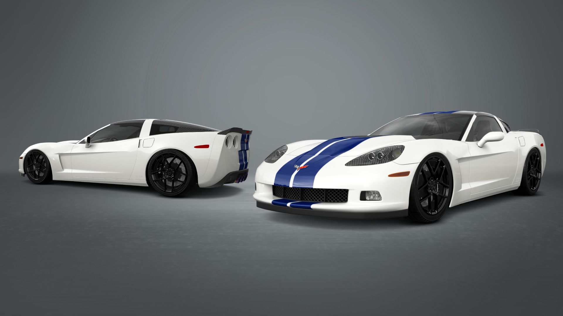 Tuning Chevrolet Corvette 2 Door Coupe 2004