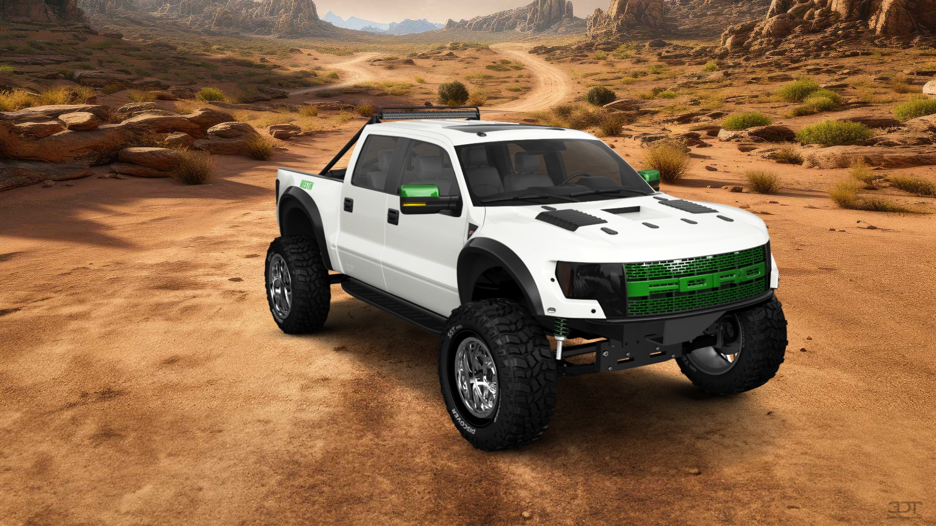Ford F-150 SVT Raptor 4 Door pickup truck 2013