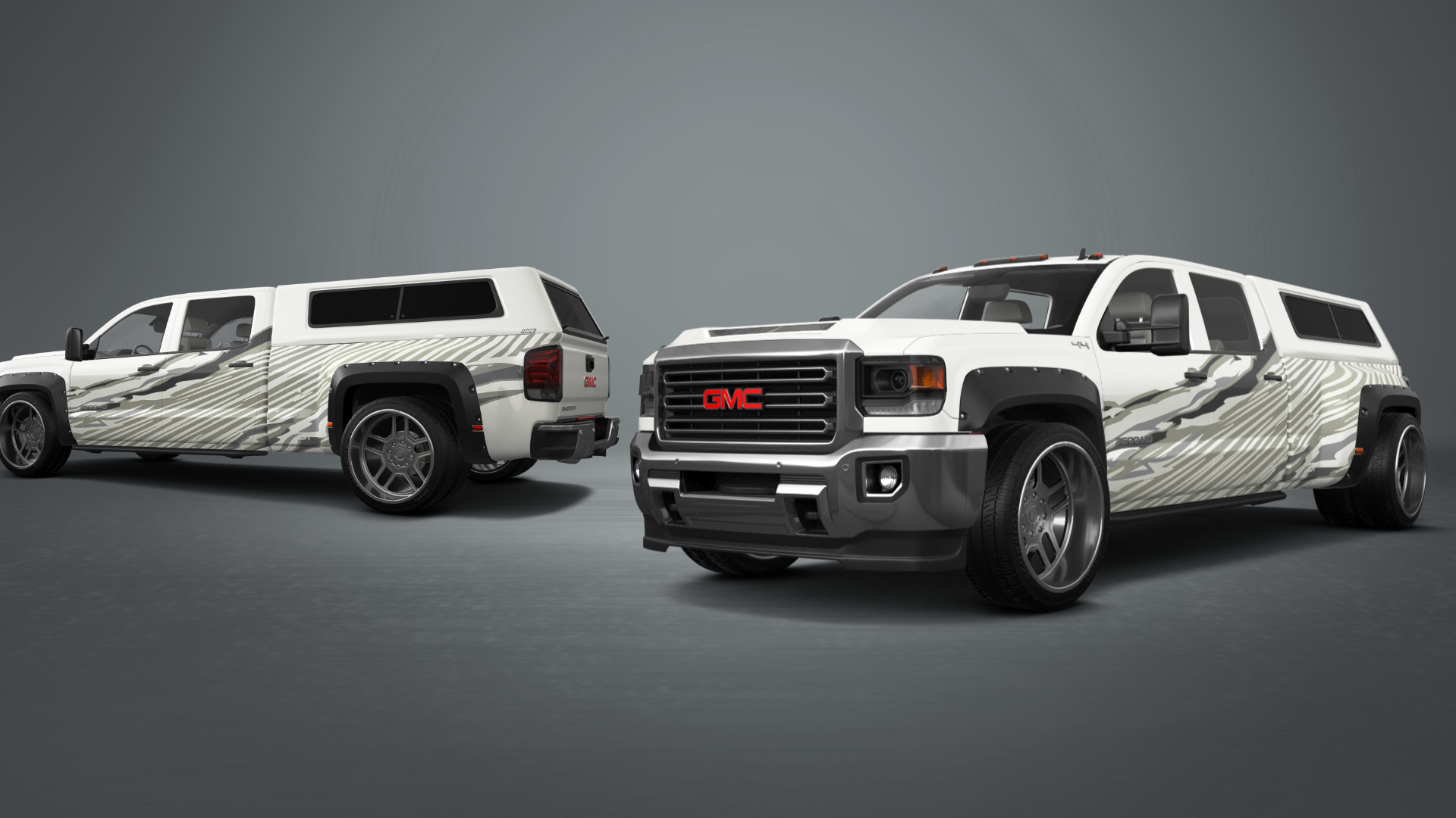 GMC Sierra 3500 HD Crew Cab 4 Door pickup truck 2015 tuning
