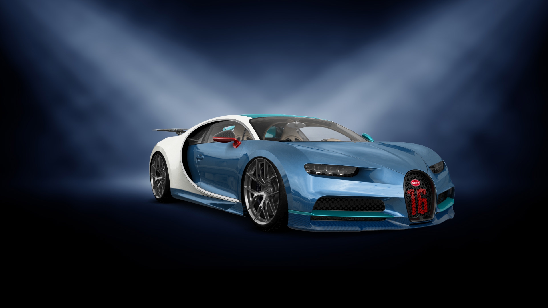 Bugatti Chiron 2 Door Coupe 2016 tuning