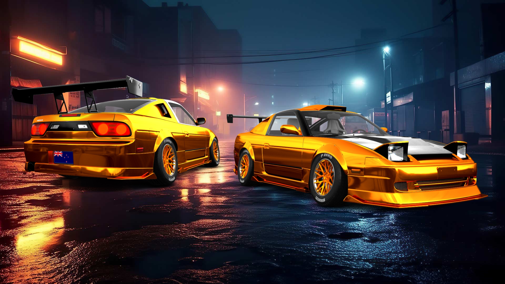 Nissan 240SX 3 Door Hatchback 1989 tuning