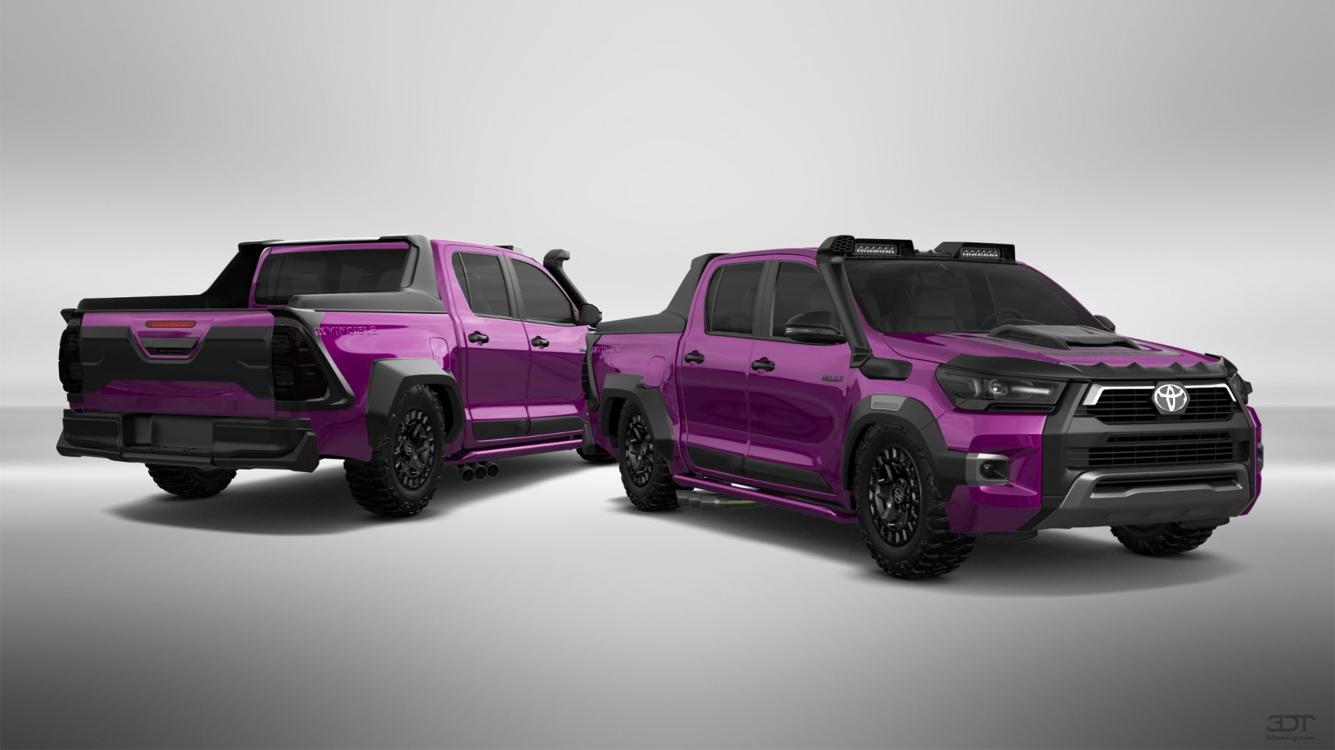 Toyota Hilux Double Cab 4 Door pickup truck 2015 tuning