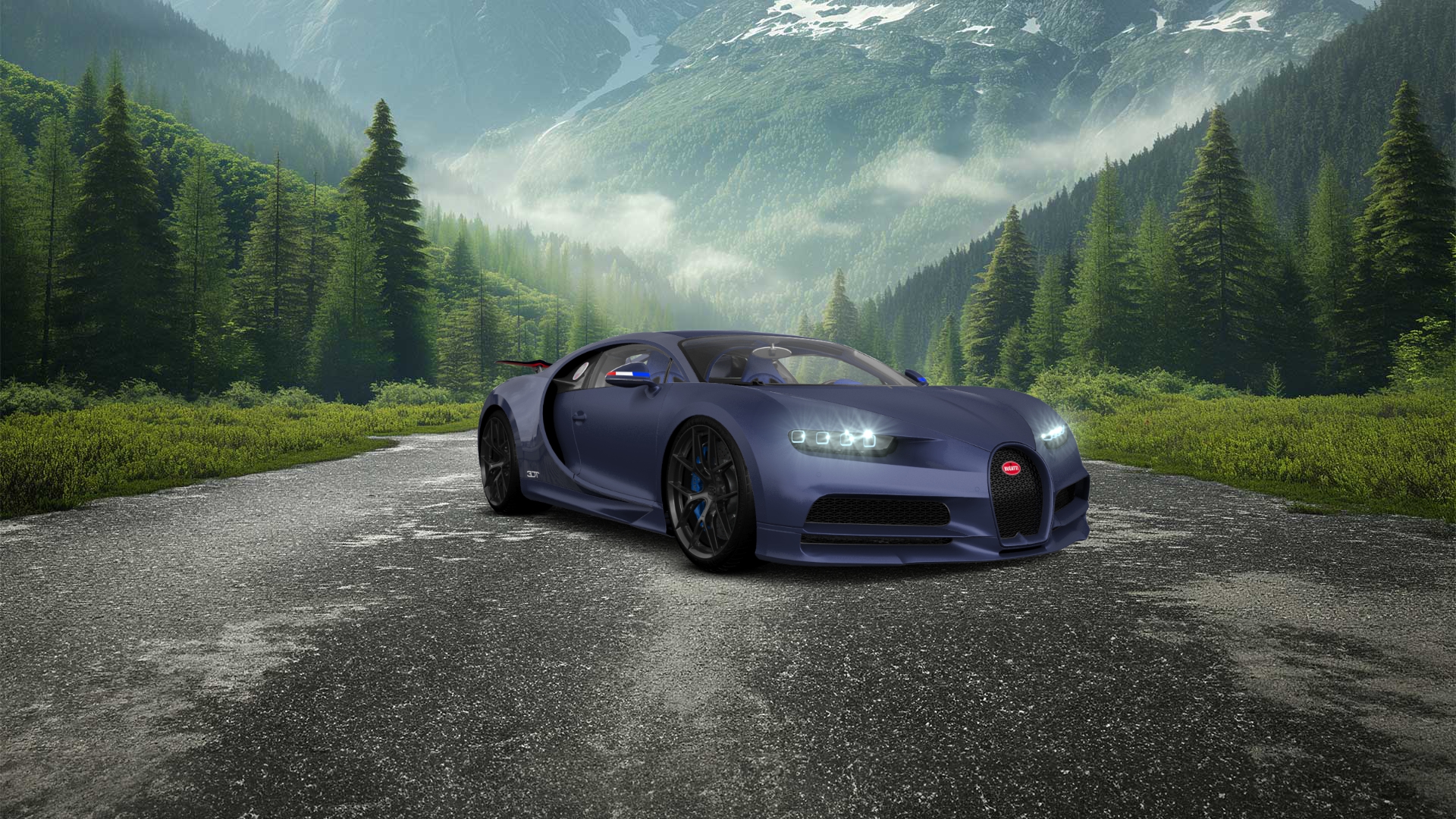 Bugatti Chiron 2 Door Coupe 2016