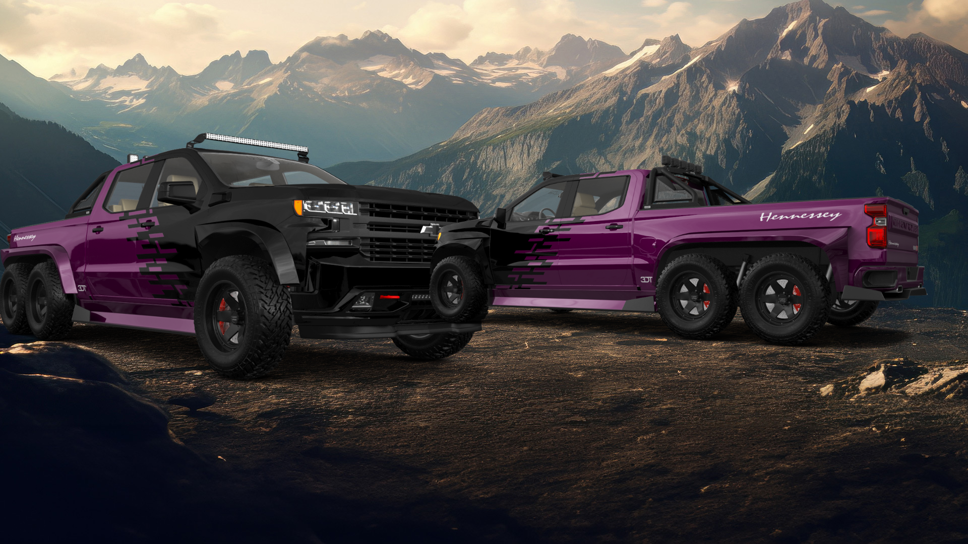 Chevrolet Silverado Hennessey Goliath 6X6 Truck 2020
